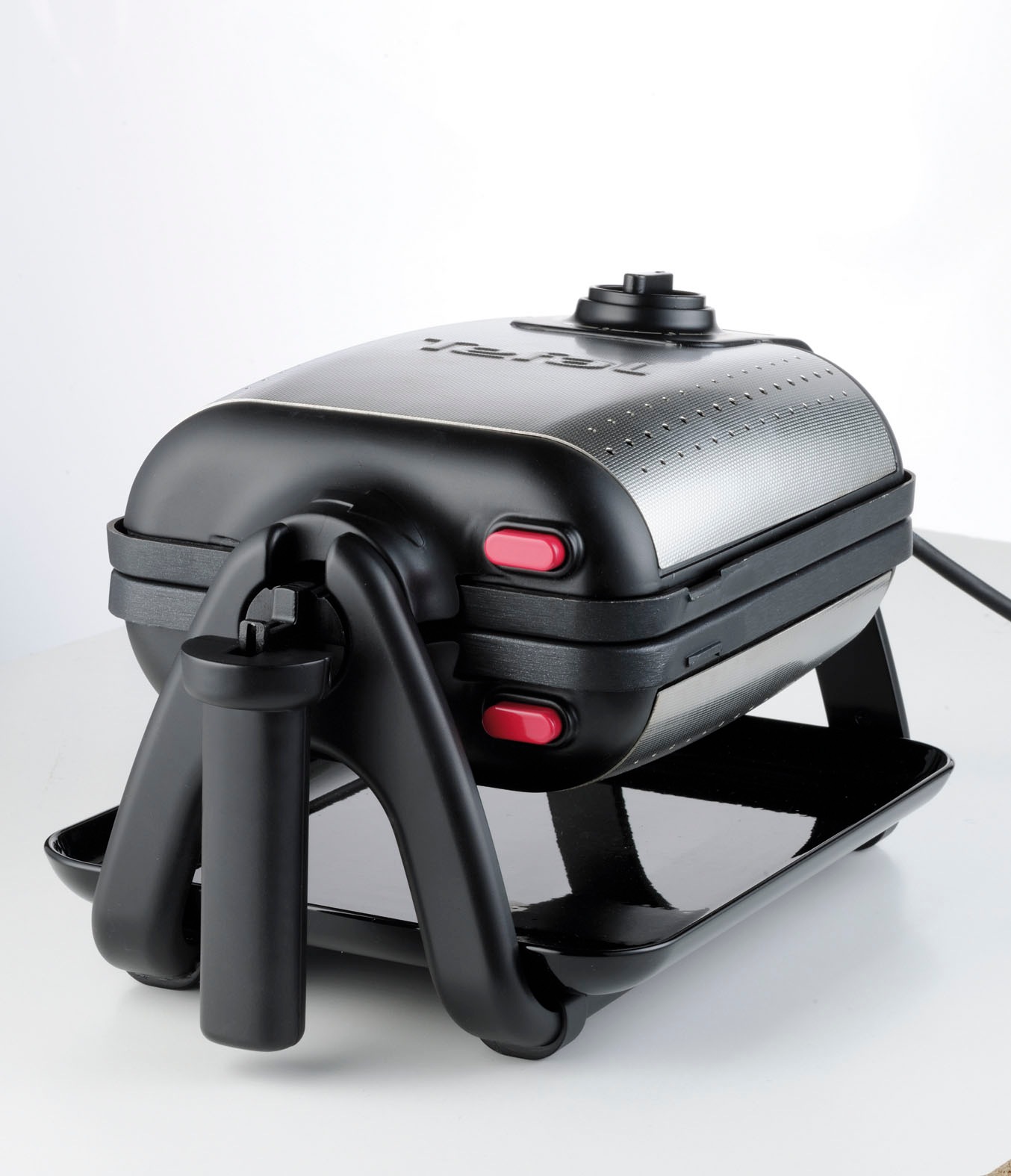 Tefal Waffeleisen "WM756D Kingsize" 1200 W für 2 belgische Waffeln, mit Dre günstig online kaufen