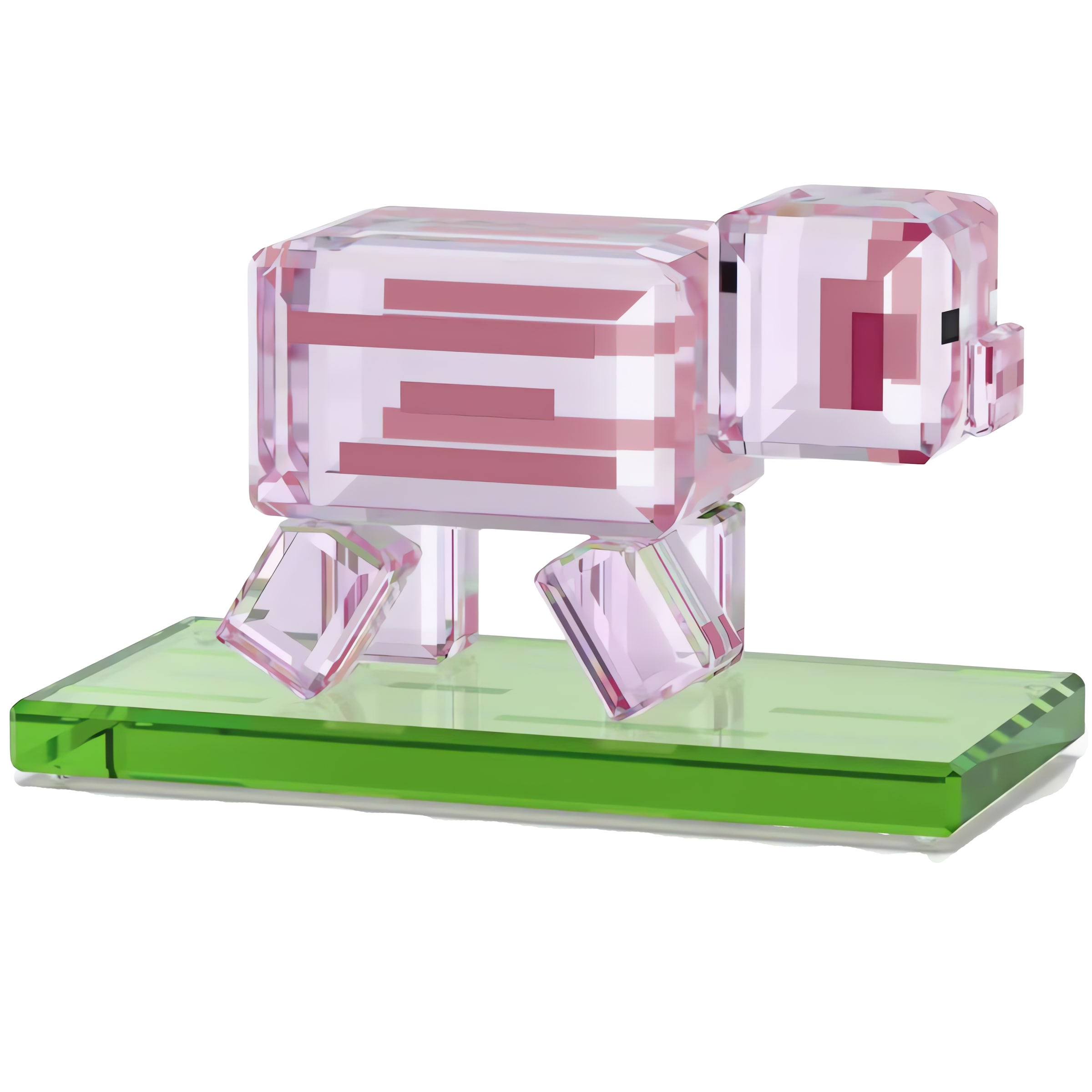 Swarovski Dekofigur »Kristallfigur Sammelfigur Minecraft Pig,«