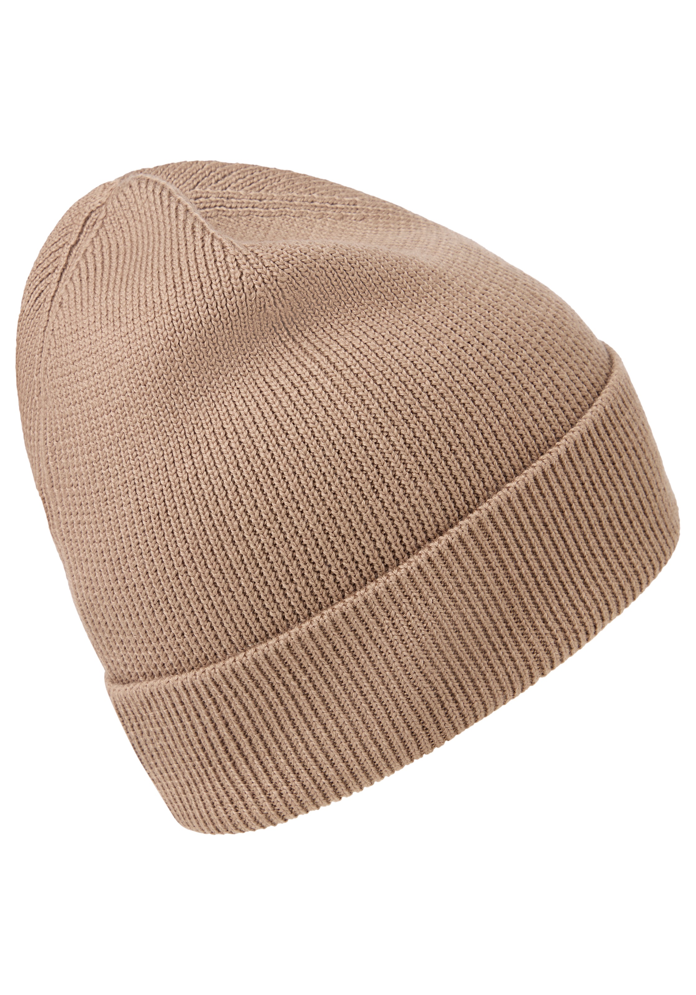 BOSS ORANGE Strickmütze "Foxxy Hat", mit Label-Aufnäher günstig online kaufen