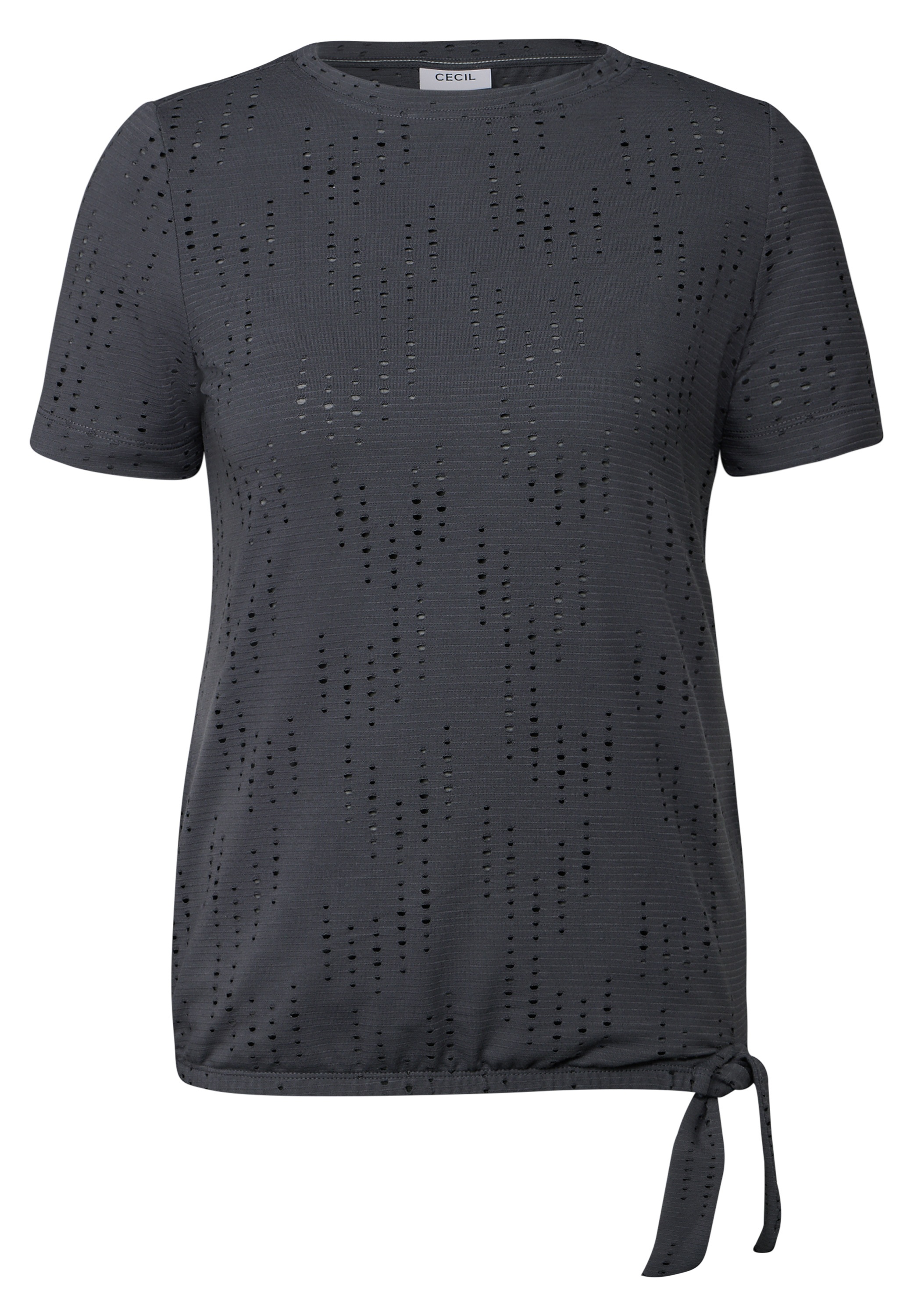 Cecil T-Shirt, mit U-Boot-Ausschnitt