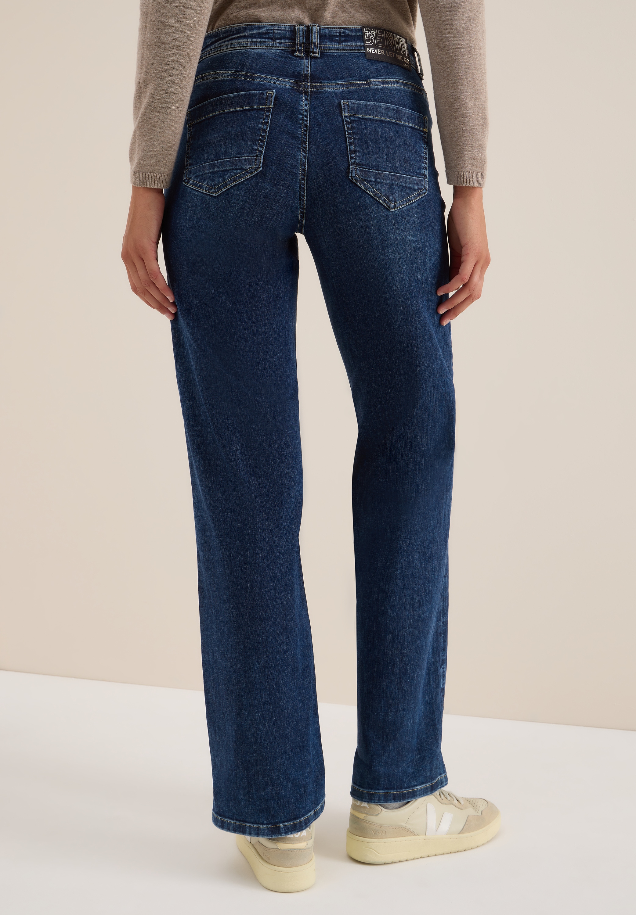 STREET ONE Loose-fit-Jeans, aus Baumwolle mit Stretchanteil günstig online kaufen