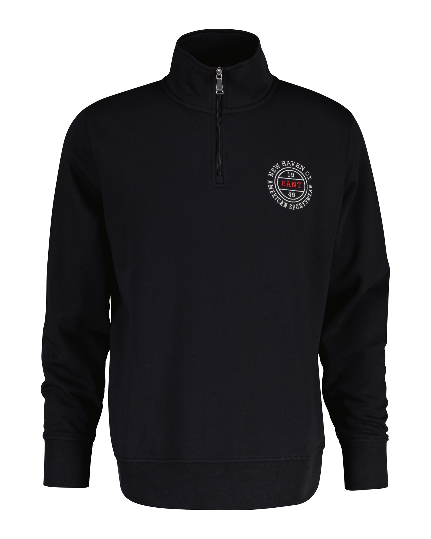 Gant Sweatshirt "GRAPHIC HALFZIP", Regular fit mit Troyer-Kragen günstig online kaufen