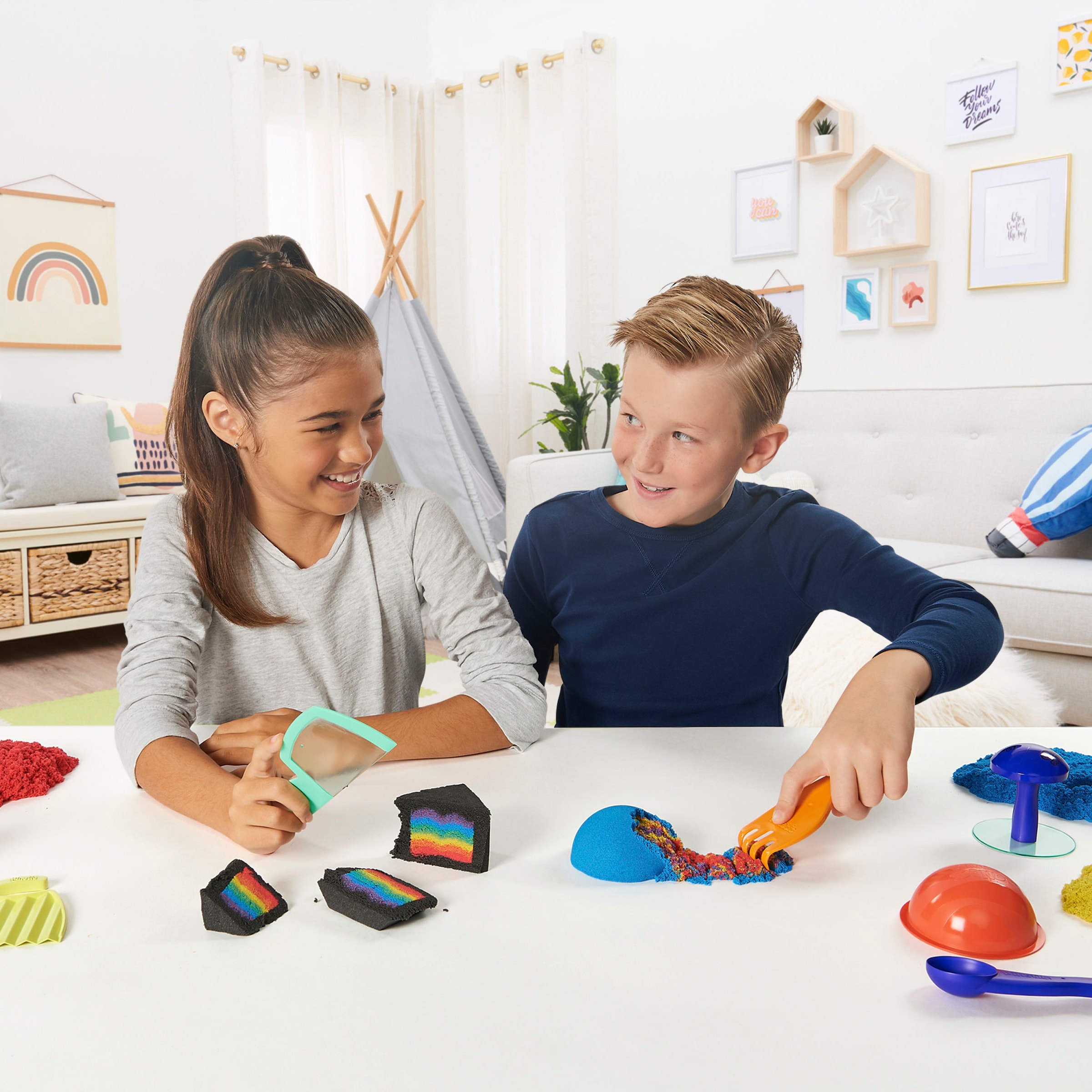 Spin Master Kreativset »Kinetic Sand, Sandisfactory Set«, Made in Europe