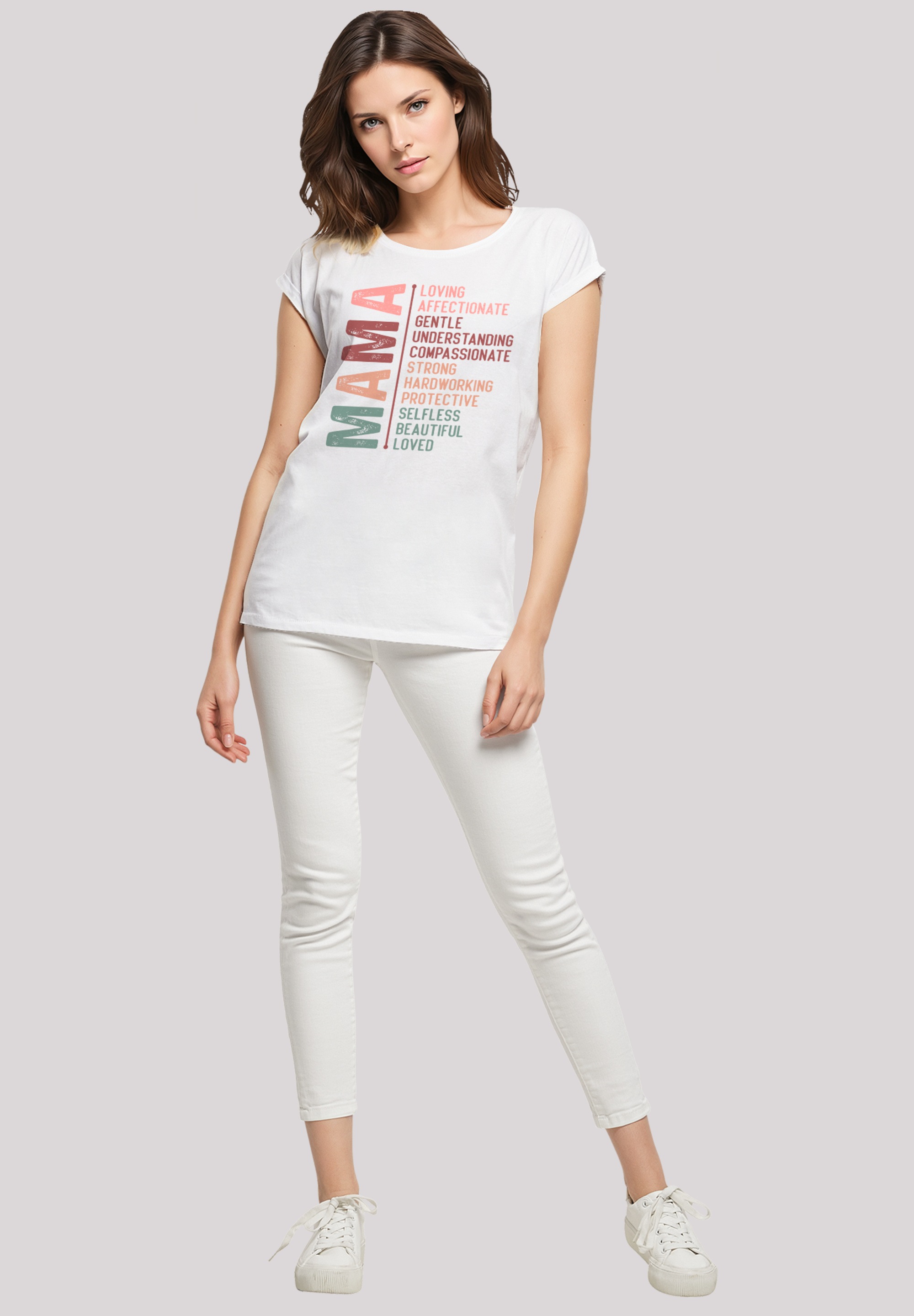 F4NT4STIC T-Shirt »Muttertag Feiern Sie die Mama«, Premium Qualität