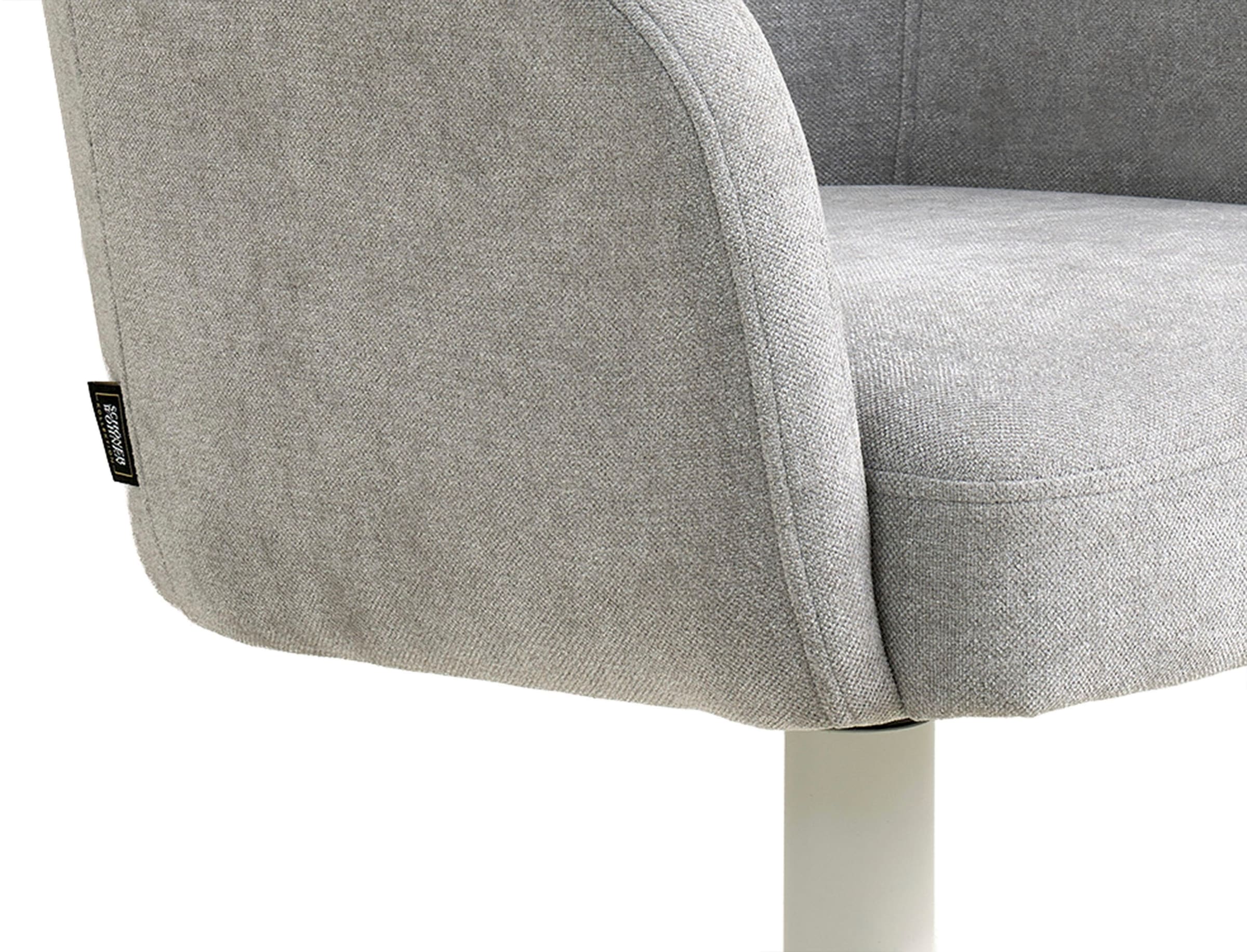 SCHÖNER WOHNEN-Kollektion Esszimmerstuhl »MARLOY, 360° drehbar mit Rückholfunktion« () 1 Stk.mit Taschenfederkern, Bezug Webstoff, Untergestell pulverbeschichtet