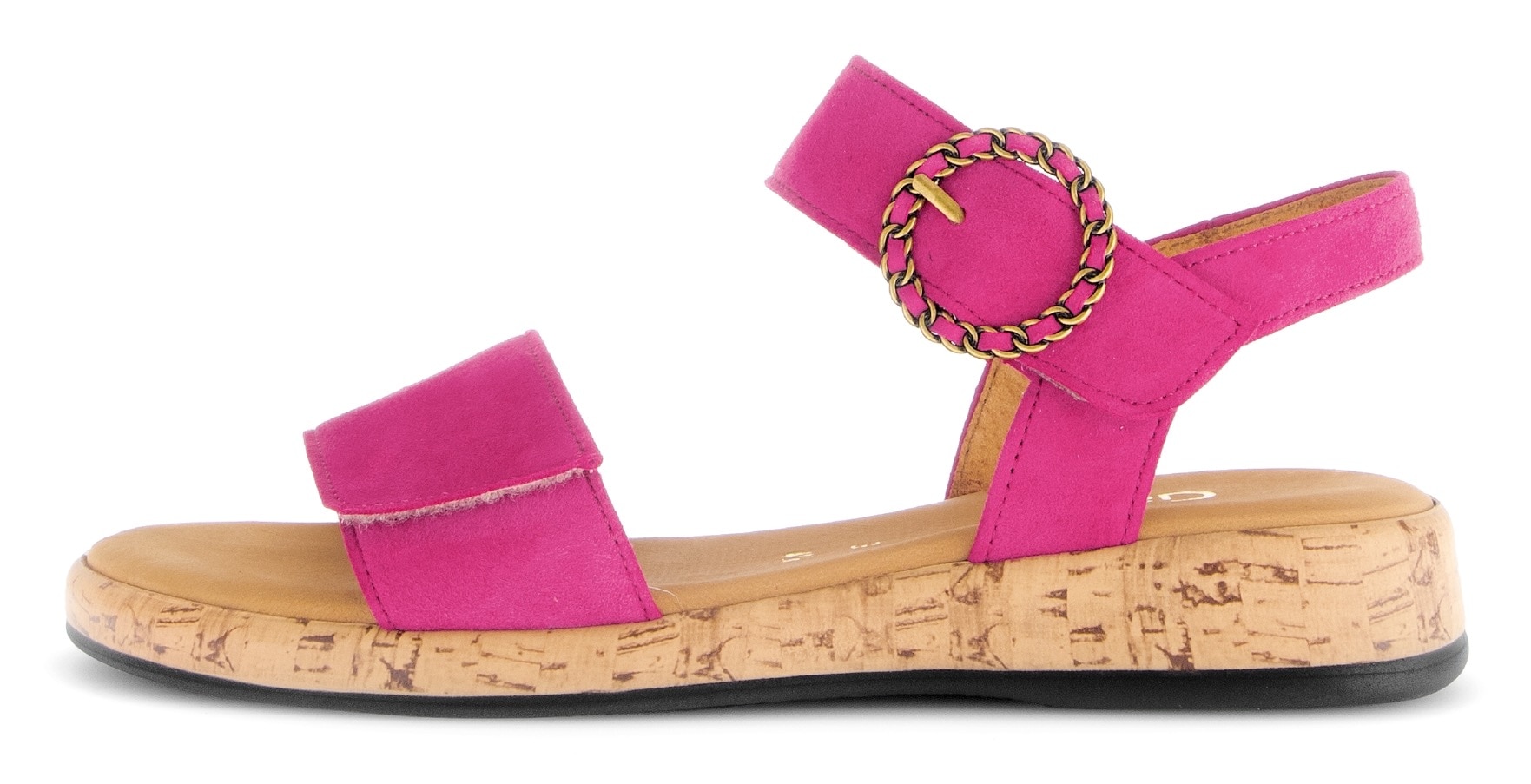 Gabor Keilsandalette »RHODOS«, Riemchensandale, Komfortschuh, Sommerschuh mit hübscher Zierschnalle