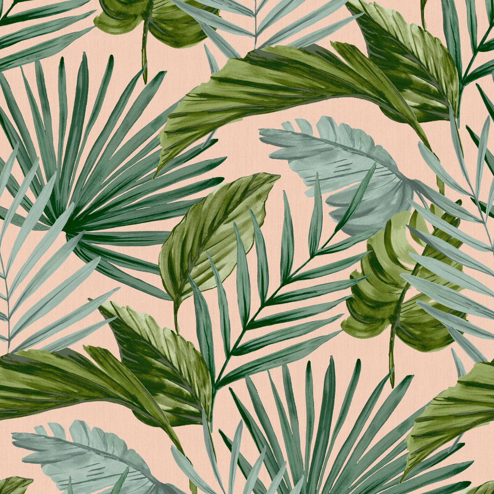 WOW Vliestapete "Flow" floral geprägt FSC zertifiziert, mit lebhaftem Druck, 10 Meter Länge