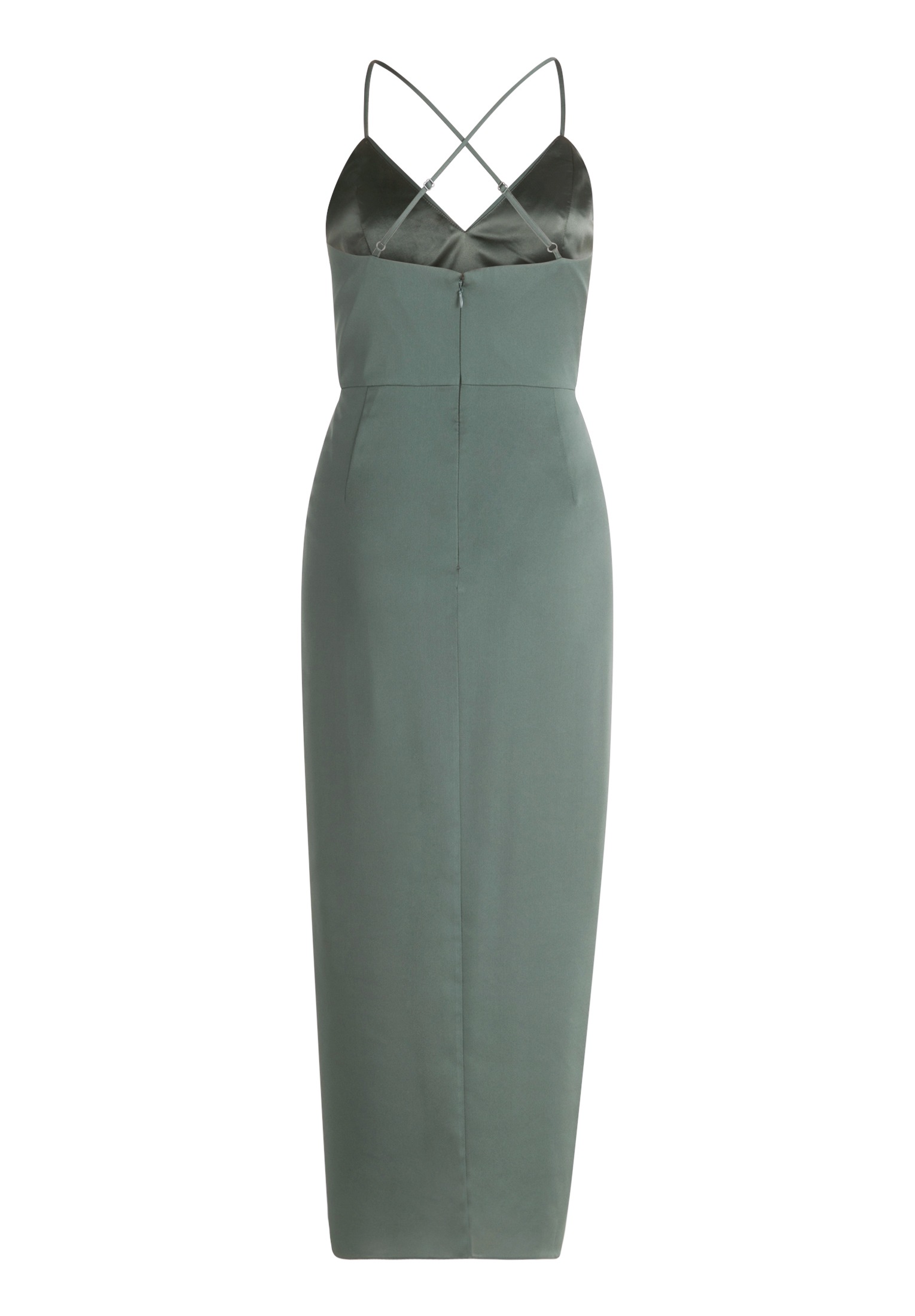 Vera Mont Abendkleid »Damen mit Raffung« Ohne Tasche Material