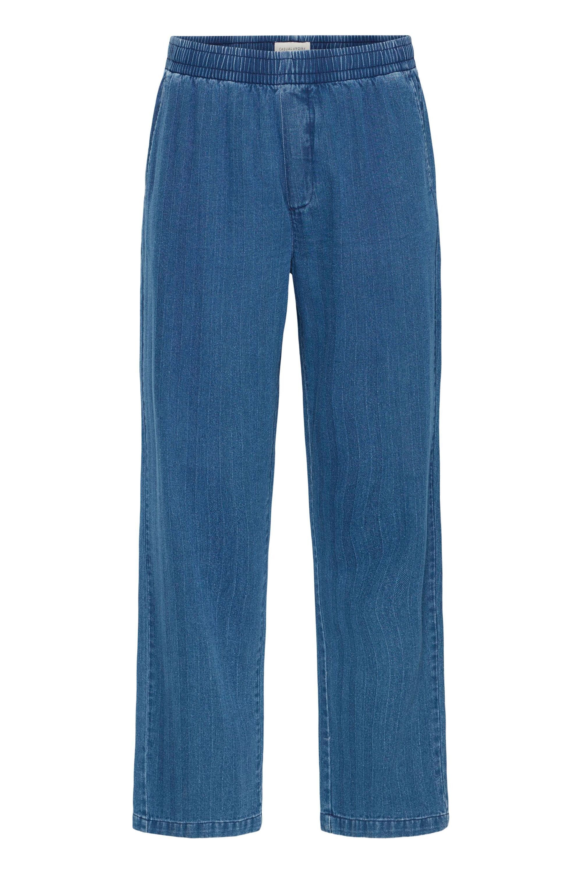 Casual Friday Relax-fit-Jeans "Relax-fit-Jeans CFBeck Herringbone" günstig online kaufen