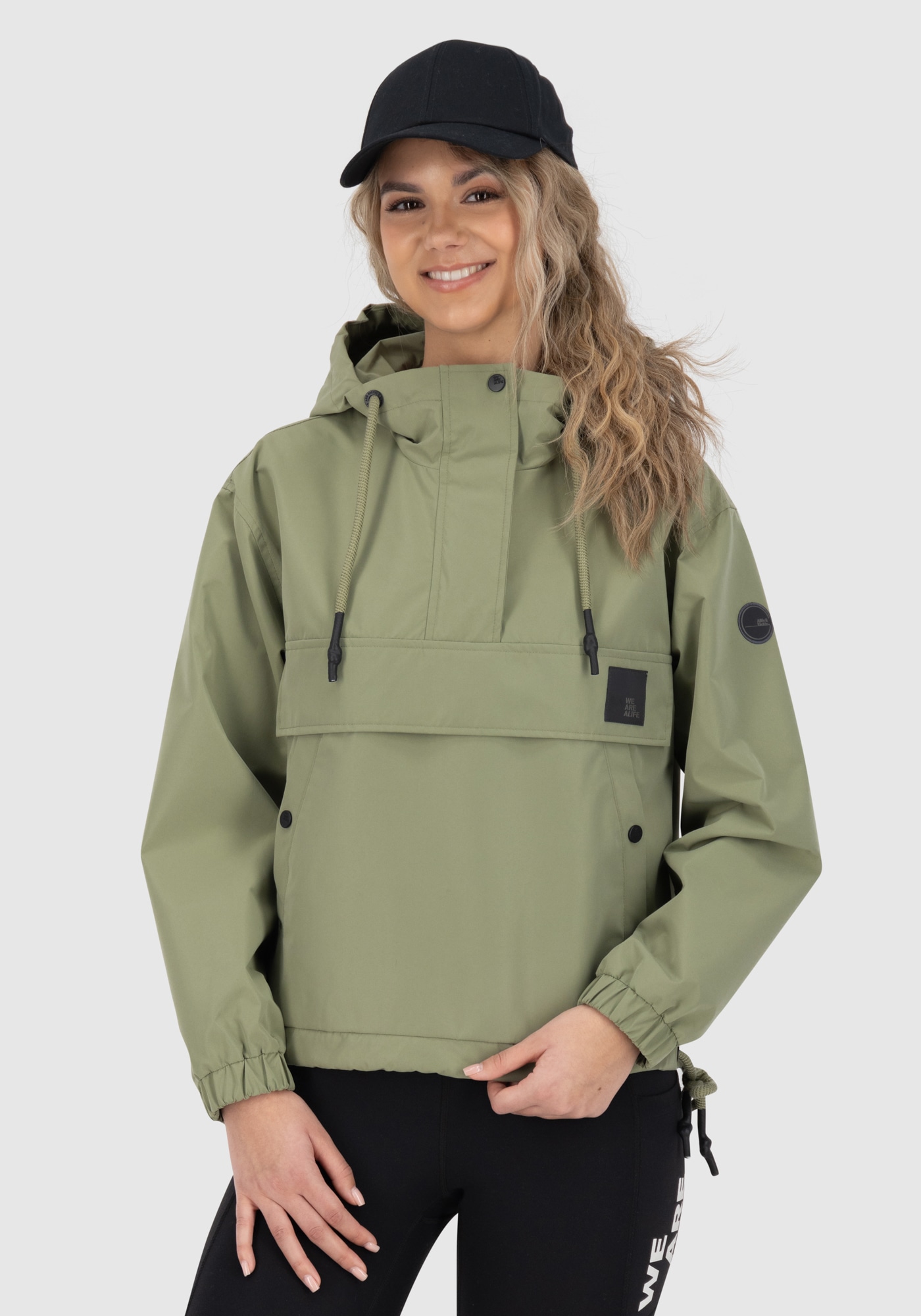Alife & Kickin Anorak »NIVIAAKA« mit Kapuze leichter, lässiger Schlupf-Anorak mit vielen praktischen Details