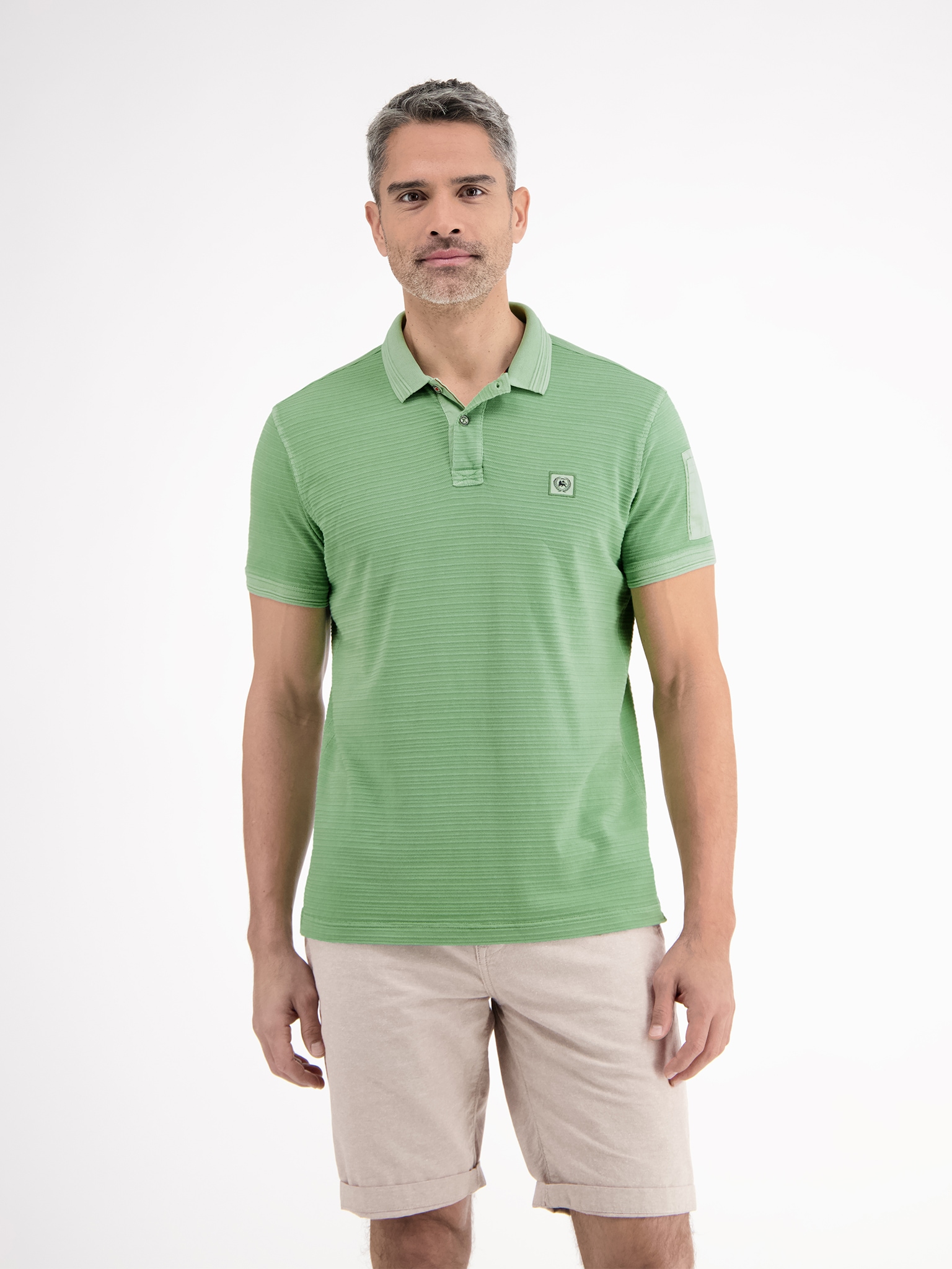 LERROS Poloshirt, mit Streifen Muster günstig online kaufen