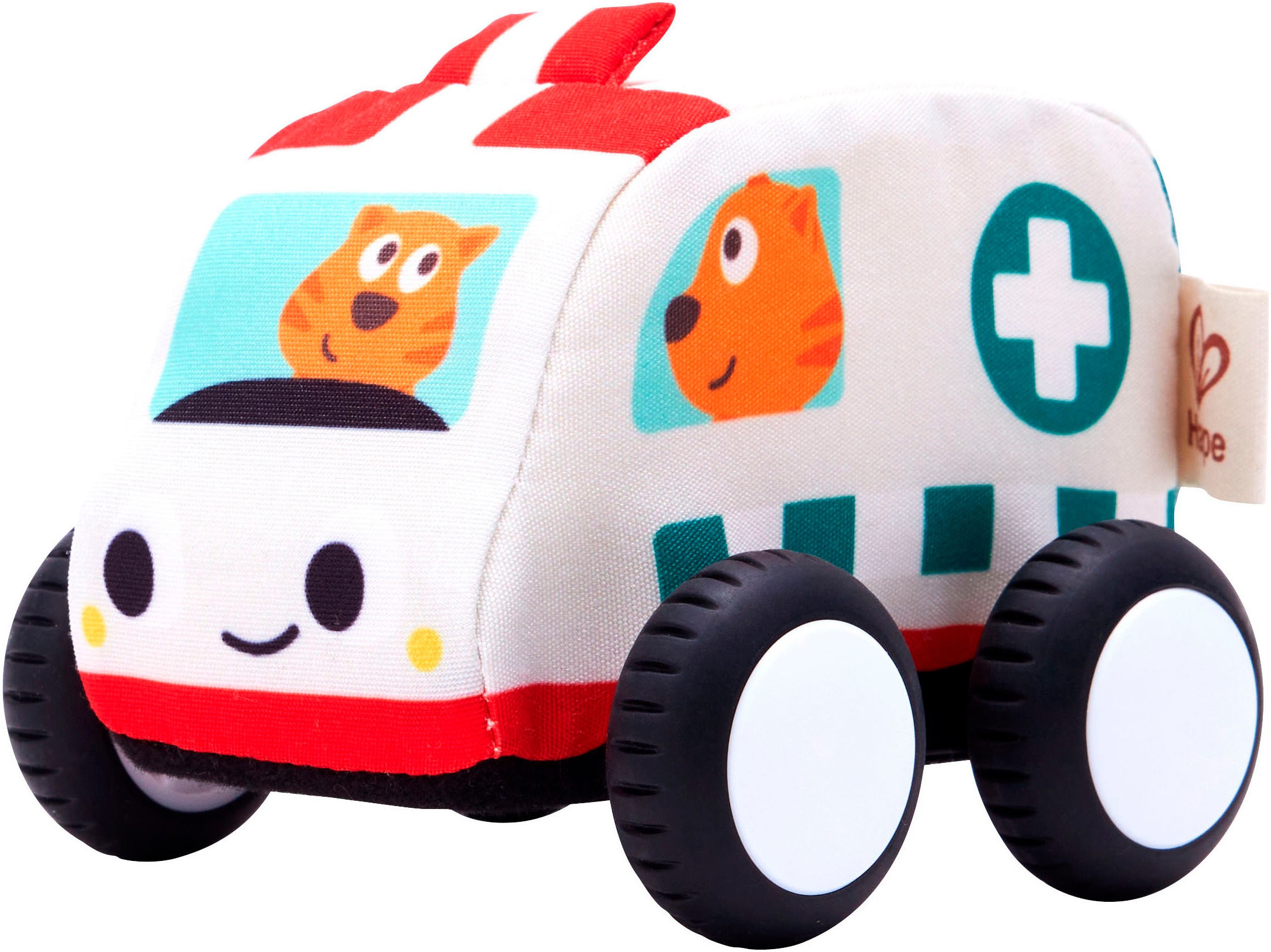 Hape Spielzeug-Auto »Plüschauto-Set mit Rückziehmotor«, (Set)