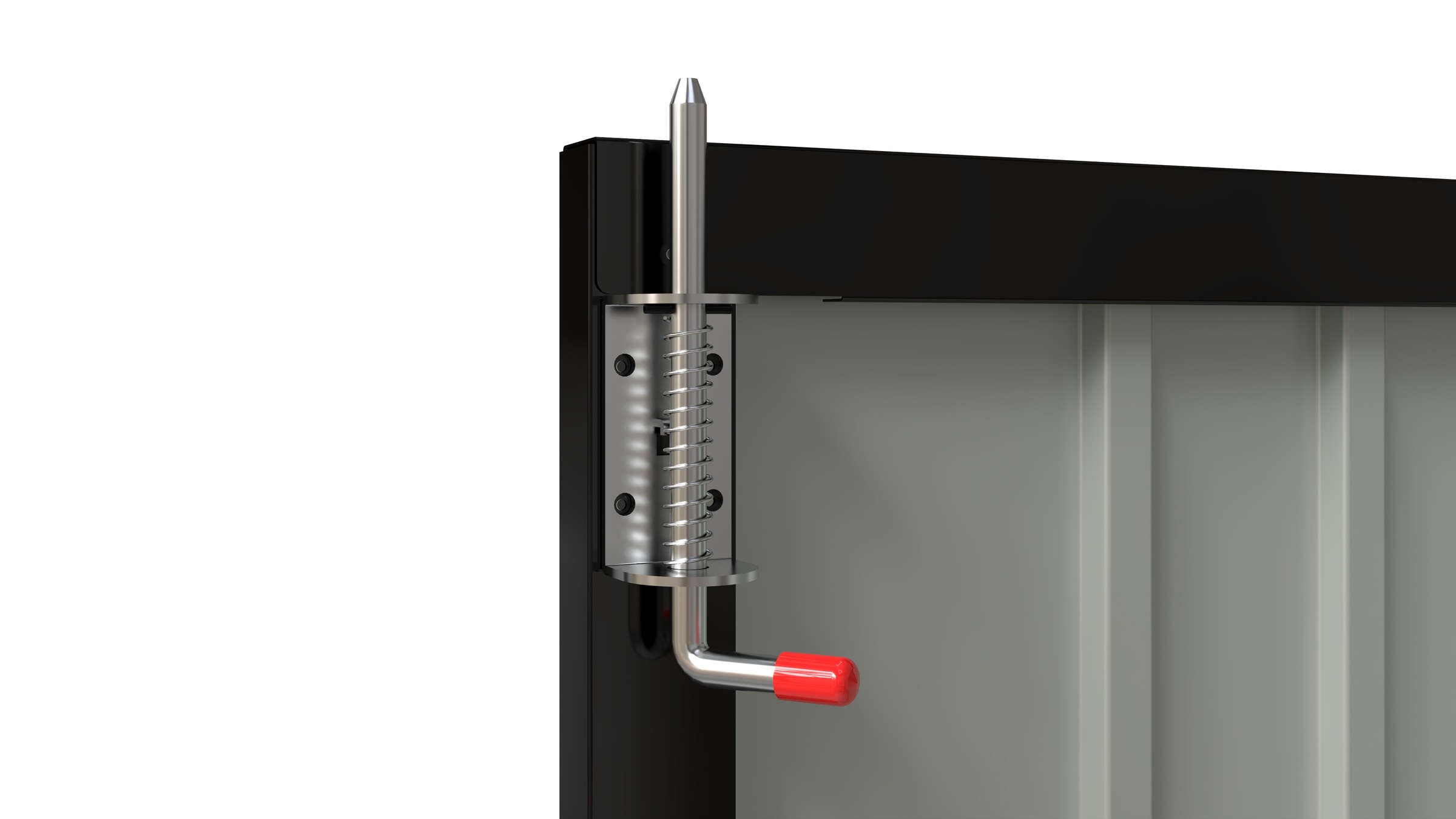 KONIFERA Mülltonnenbox »Fahrradbox aus Metall«