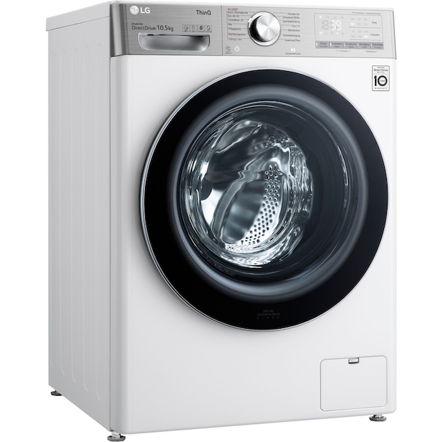 LG Waschmaschine »F6WV910P2«, F6WV910P2, 10,5 kg, 1600 U/min, TurboWash® -  Waschen in nur 39 Minuten | BAUR