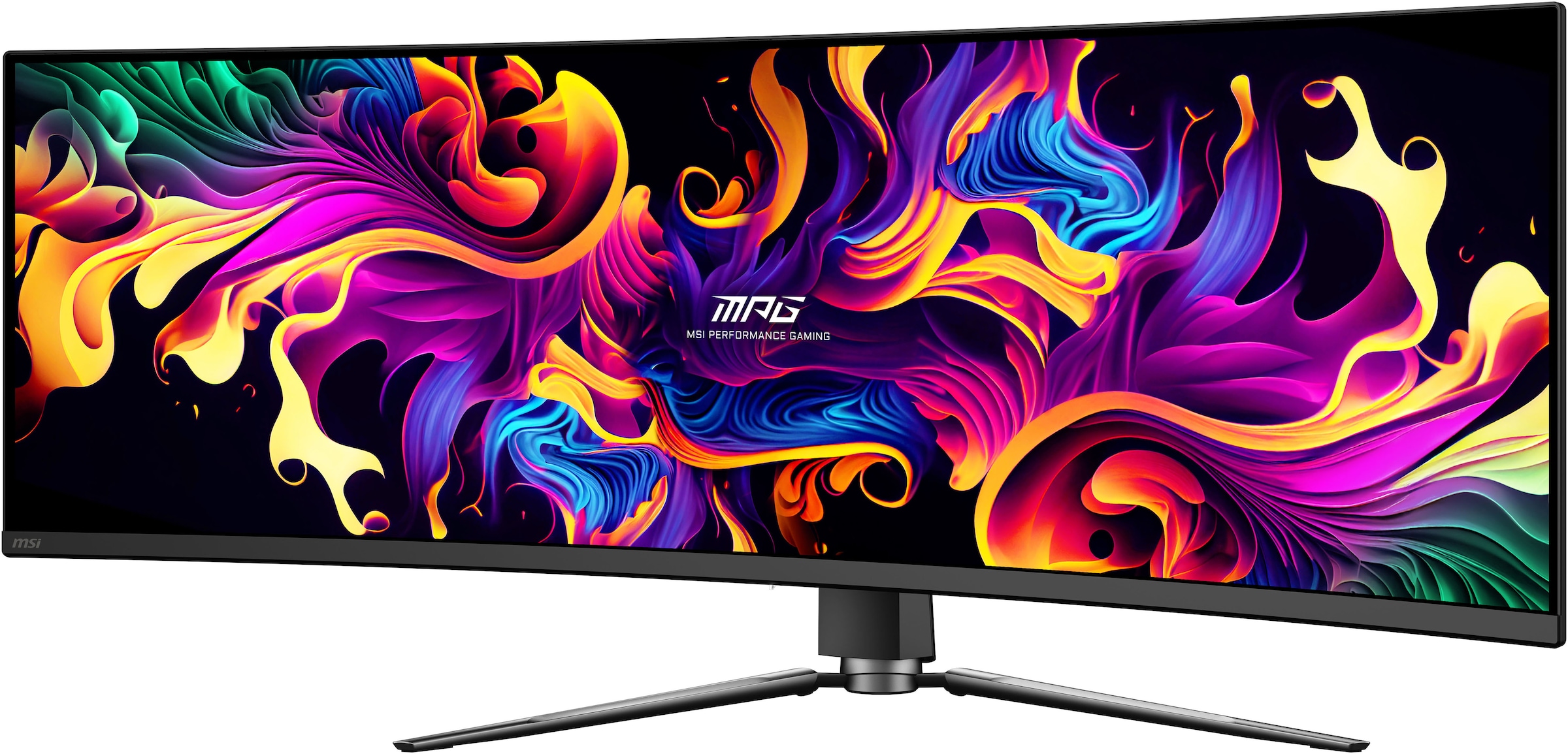 MSI Curved-OLED-Monitor »MPG 491CQPX QD-OLED« 125 cm/49 ″  5120 x 1440 px DQHD 0,03 Reaktionszeit 240 Hz