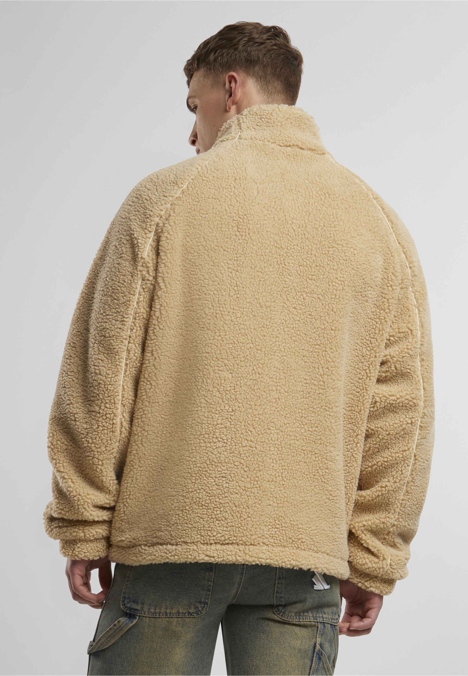 Karl Kani Allwetterjacke »Karl Kani Karl Kani Metal Signature Teddy Jacket« 1 Stk. tlg. ohne Kapuze