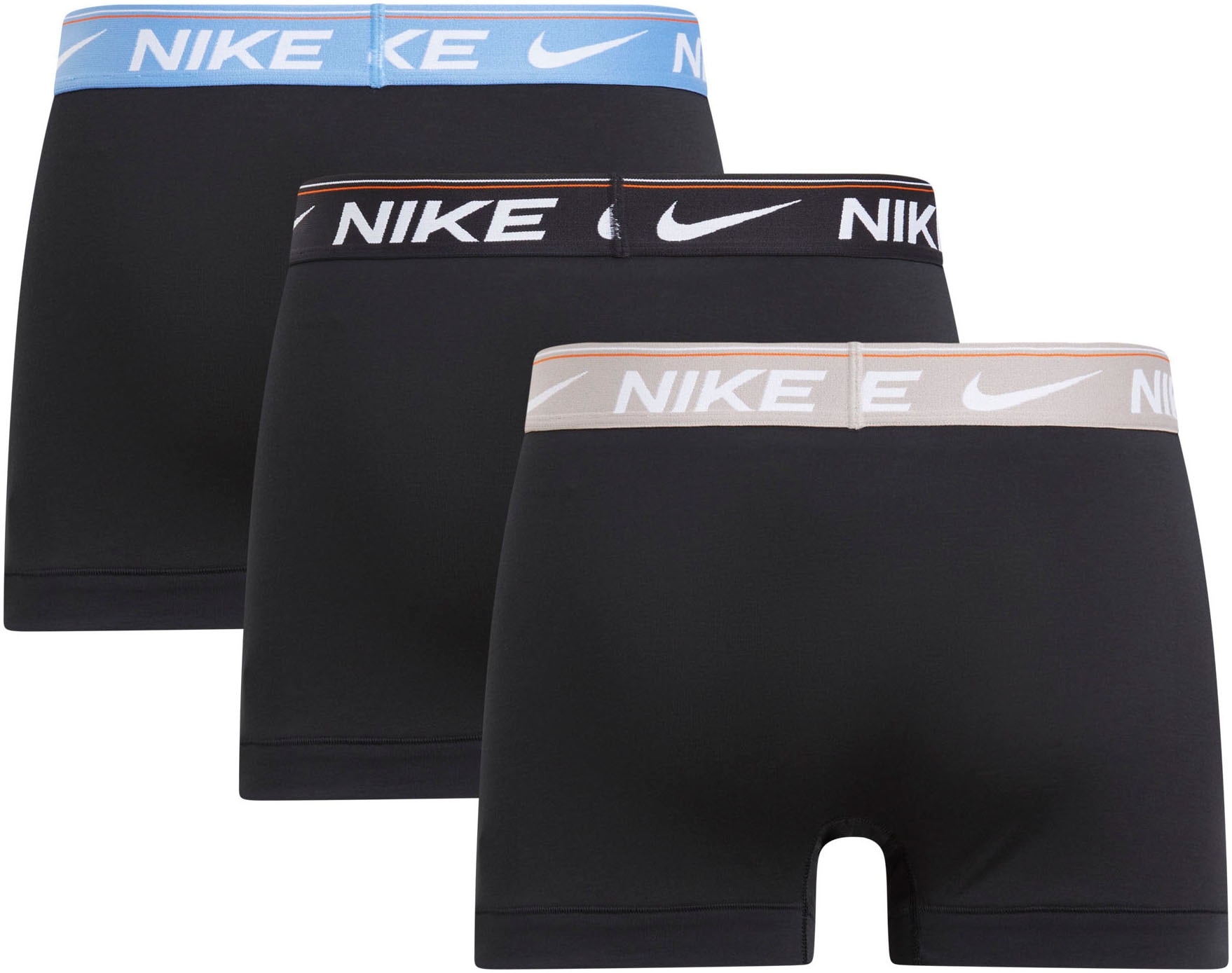 NIKE Underwear Trunk »TRUNK 3PK«, (Packung, 3 St., 3er), mit Logo auf dem Bund