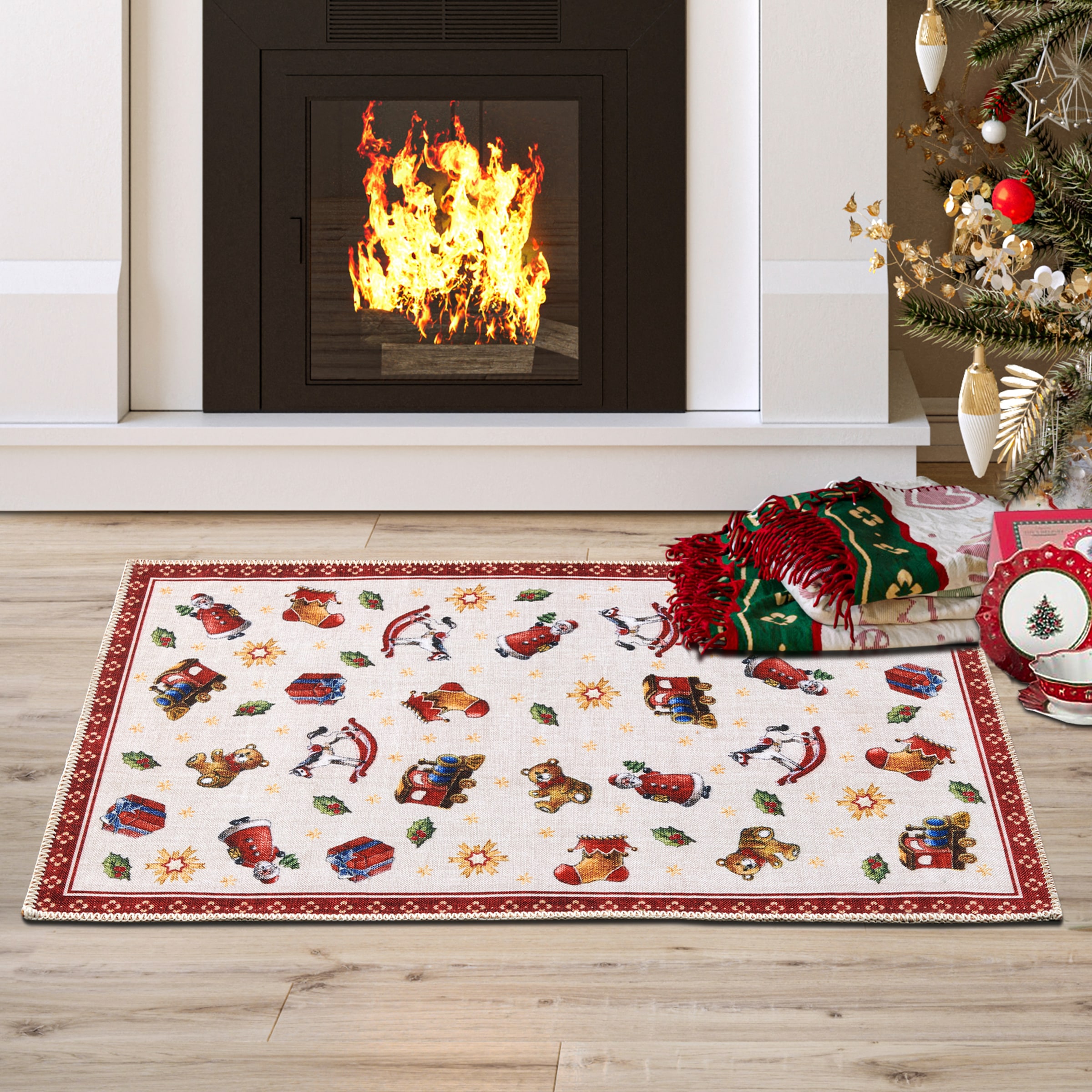 Villeroy & Boch Teppich "Nostalgic Toys Delight, eckig, rund und Läufer" 3 günstig online kaufen