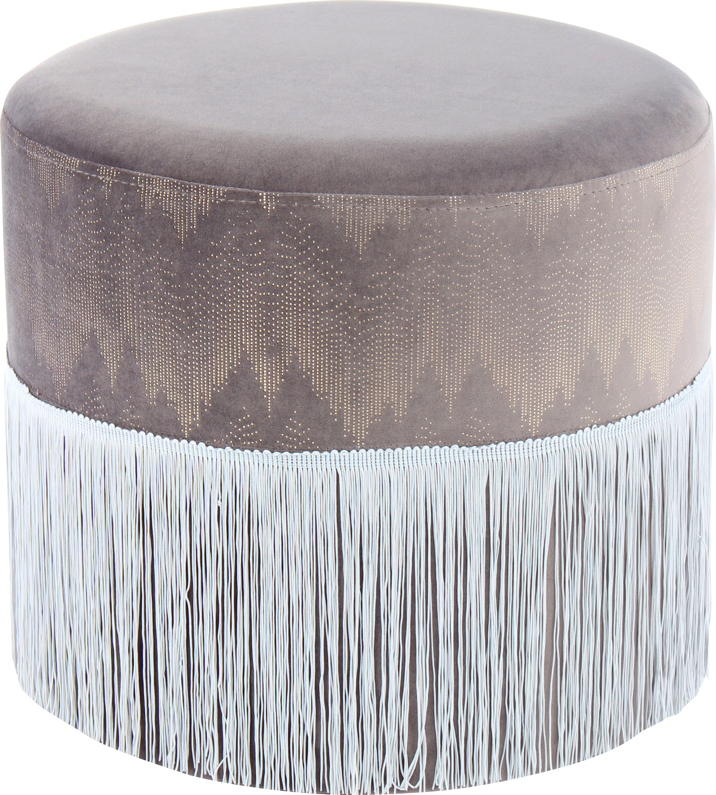 Kayoom Sitzhocker "Hocker Cleopatra 825, mit samtigem Bezug" 1 tlg. verzier günstig online kaufen