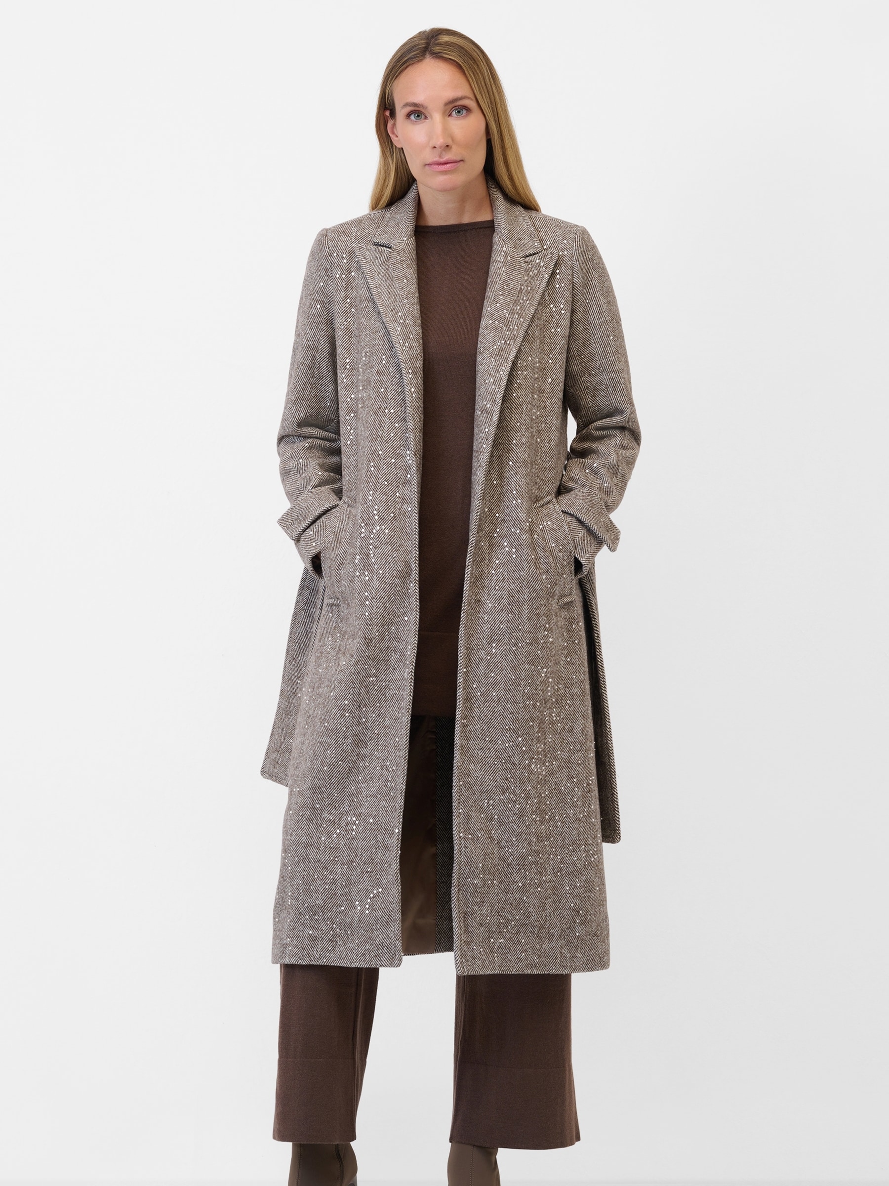 RICANO Langmantel »Mantel Dafne« Handgefertigt, Made in Italy
