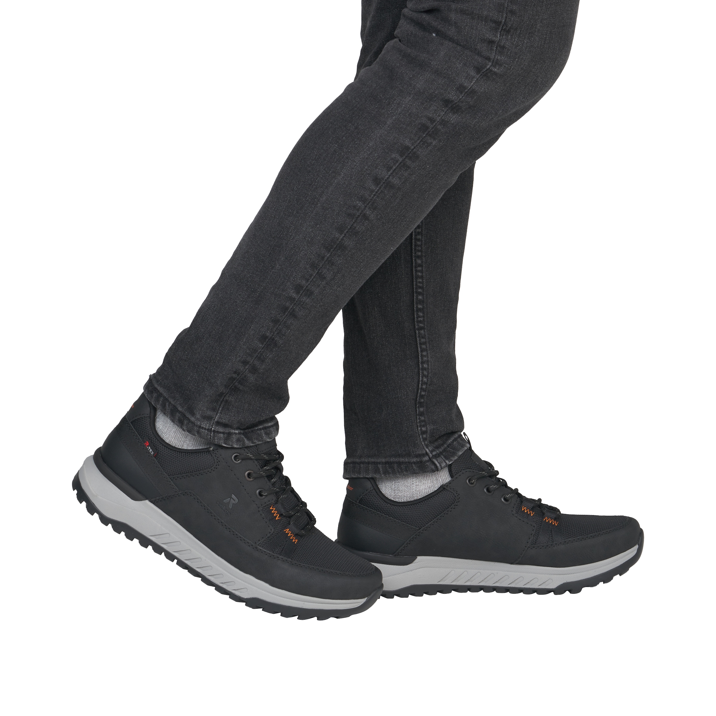 Rieker Sneaker  Schnürschuh, Halbschuh, Outdoorschuh mit Profilsohle, TEX-Membrane