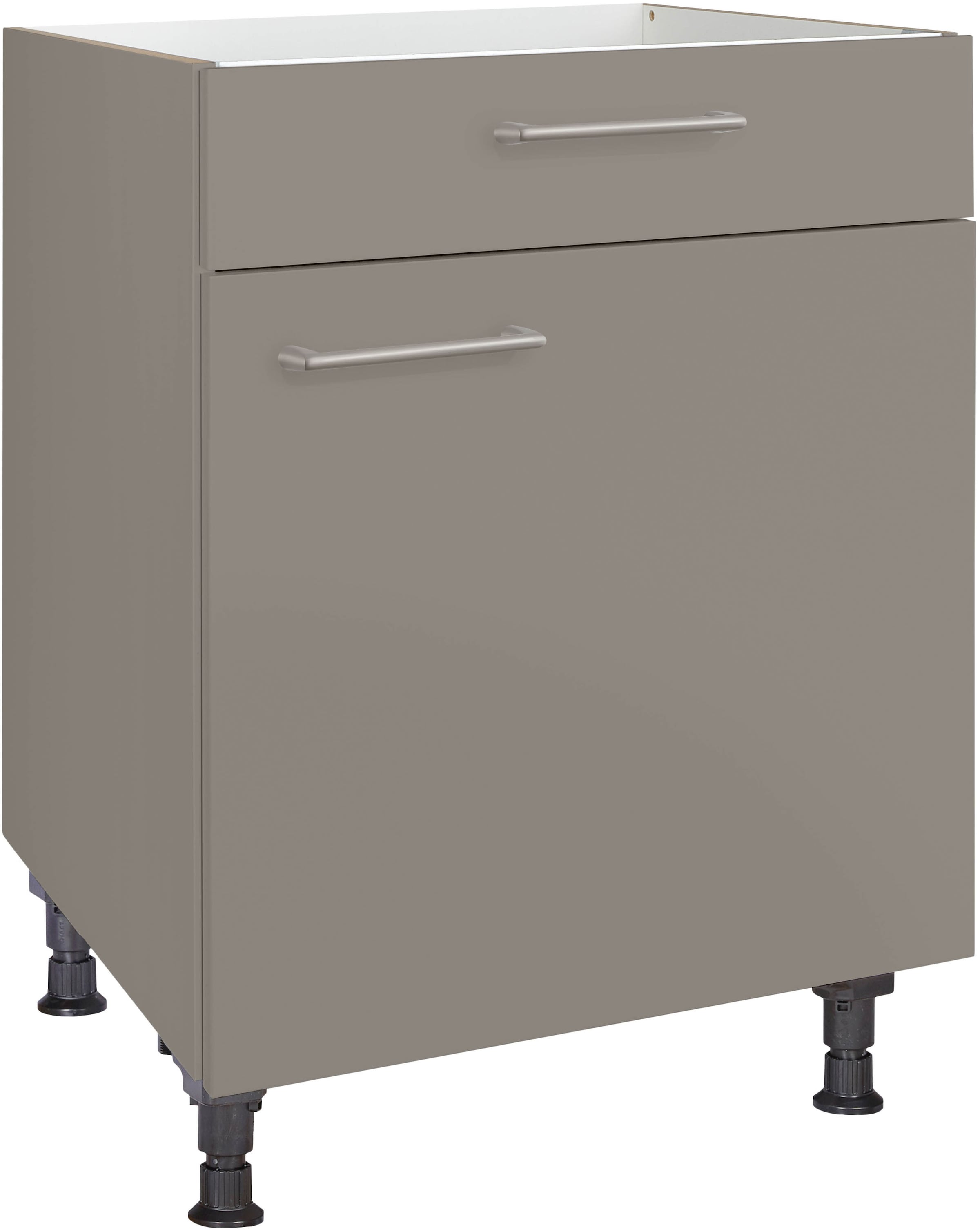 nobilia Kochfeldumbauschrank ""Laser", mit Schukasten und Tür, Ausrichtung günstig online kaufen