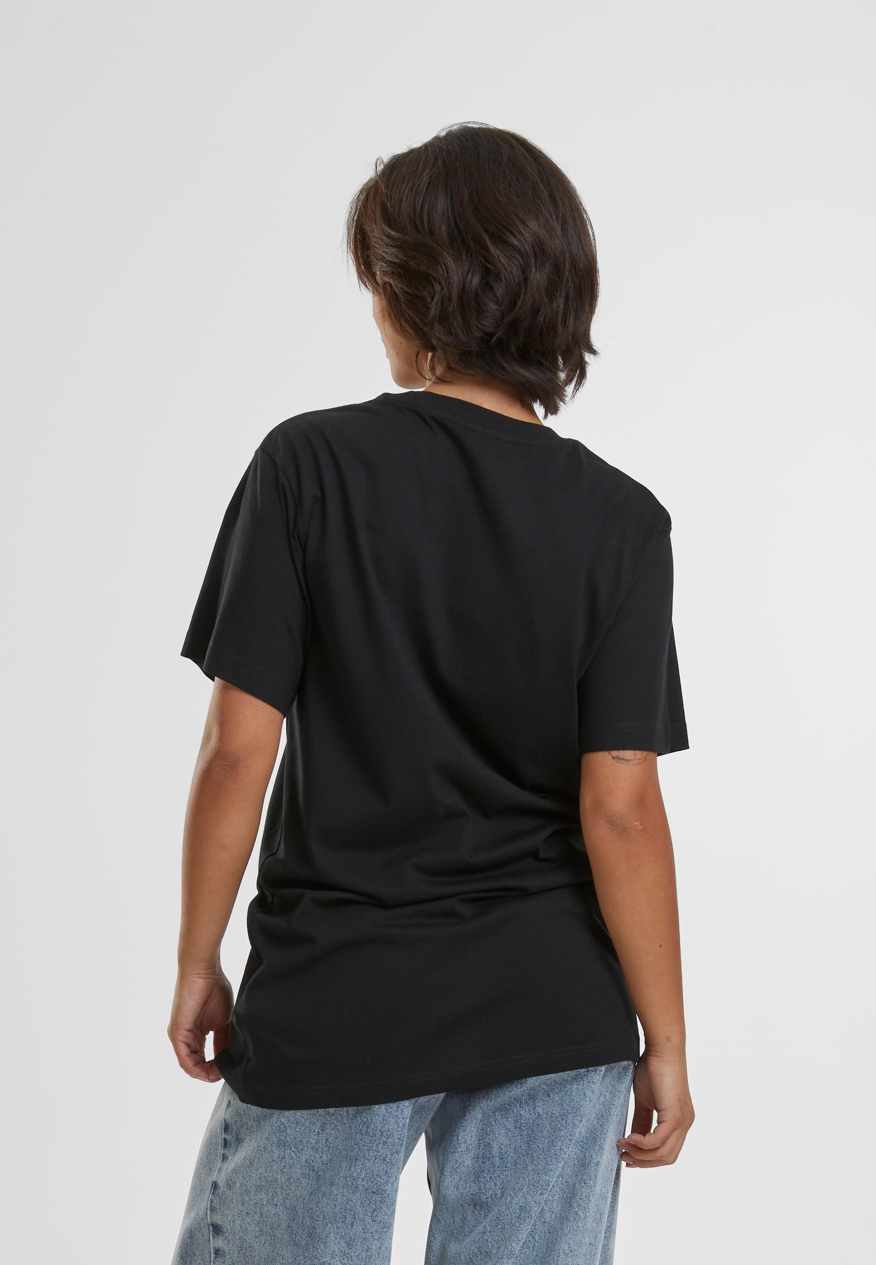 MisterTee T-Shirt »MisterTee Damen Ladies Flower Sneaker Tee«, (1 tlg.)
