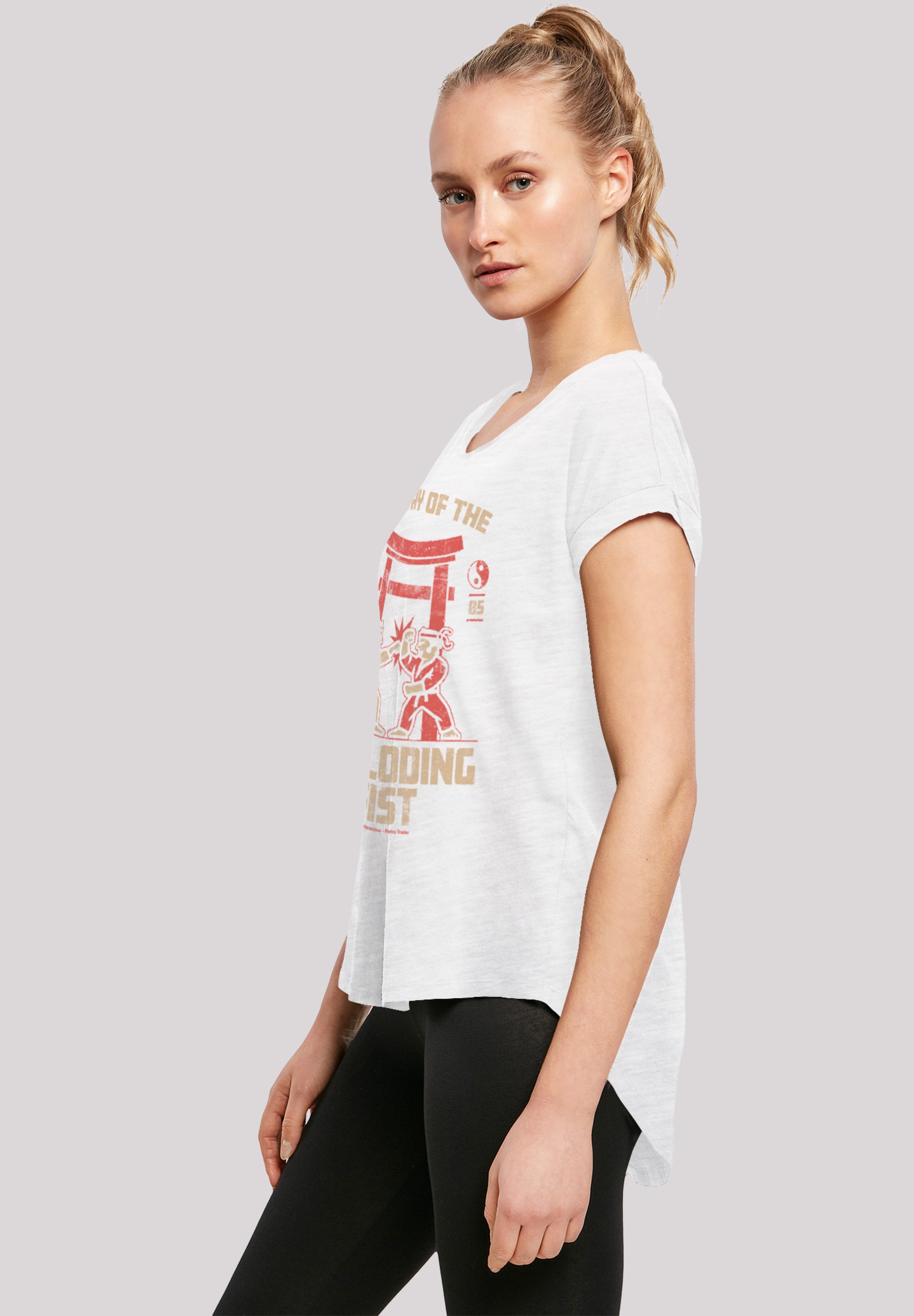 F4NT4STIC T-Shirt »Retro Gaming The Way of the Exploding Fist«, Print