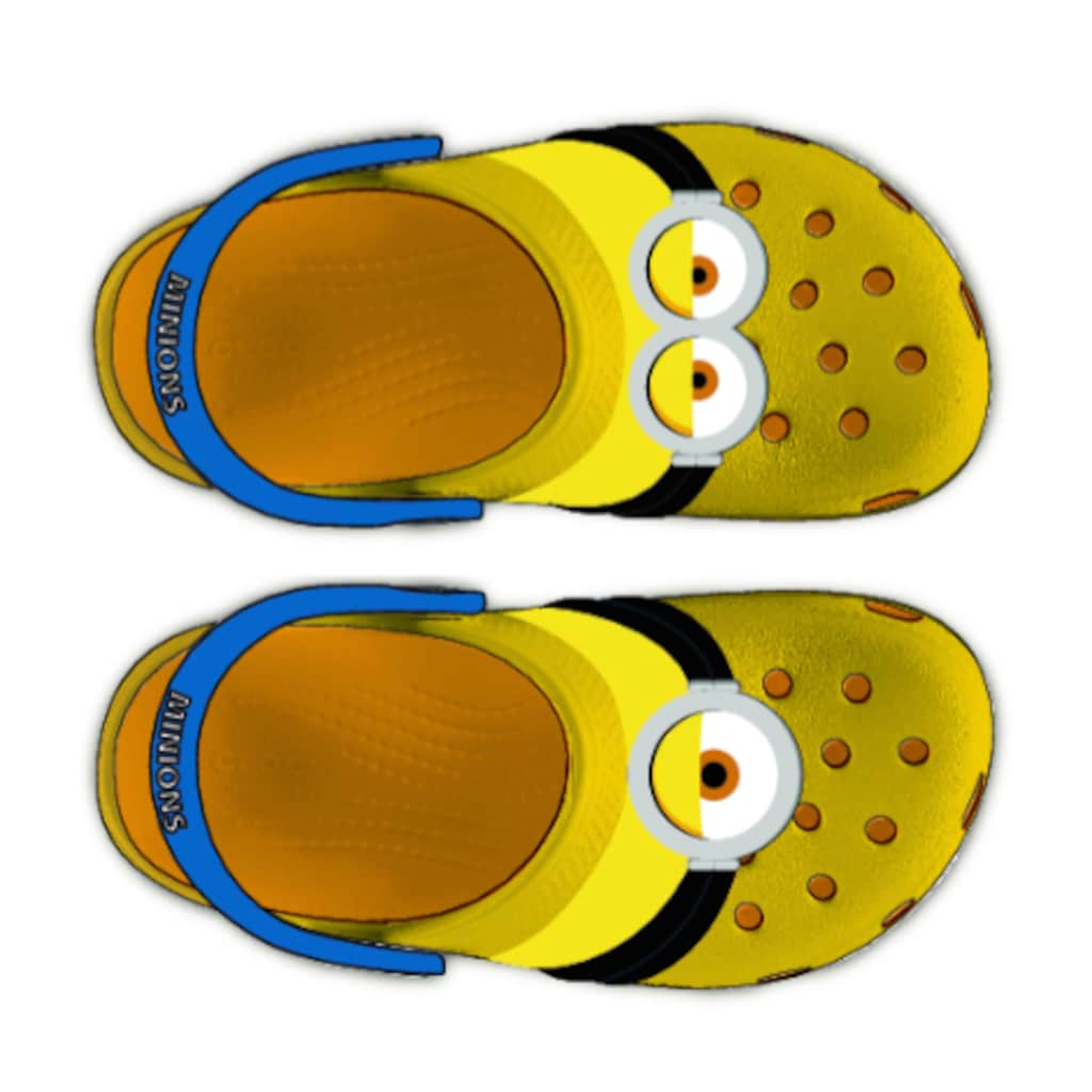 Crocs Clog »FL Classic I Am Minions Clog T«, (Packung), mit Fersenriemen