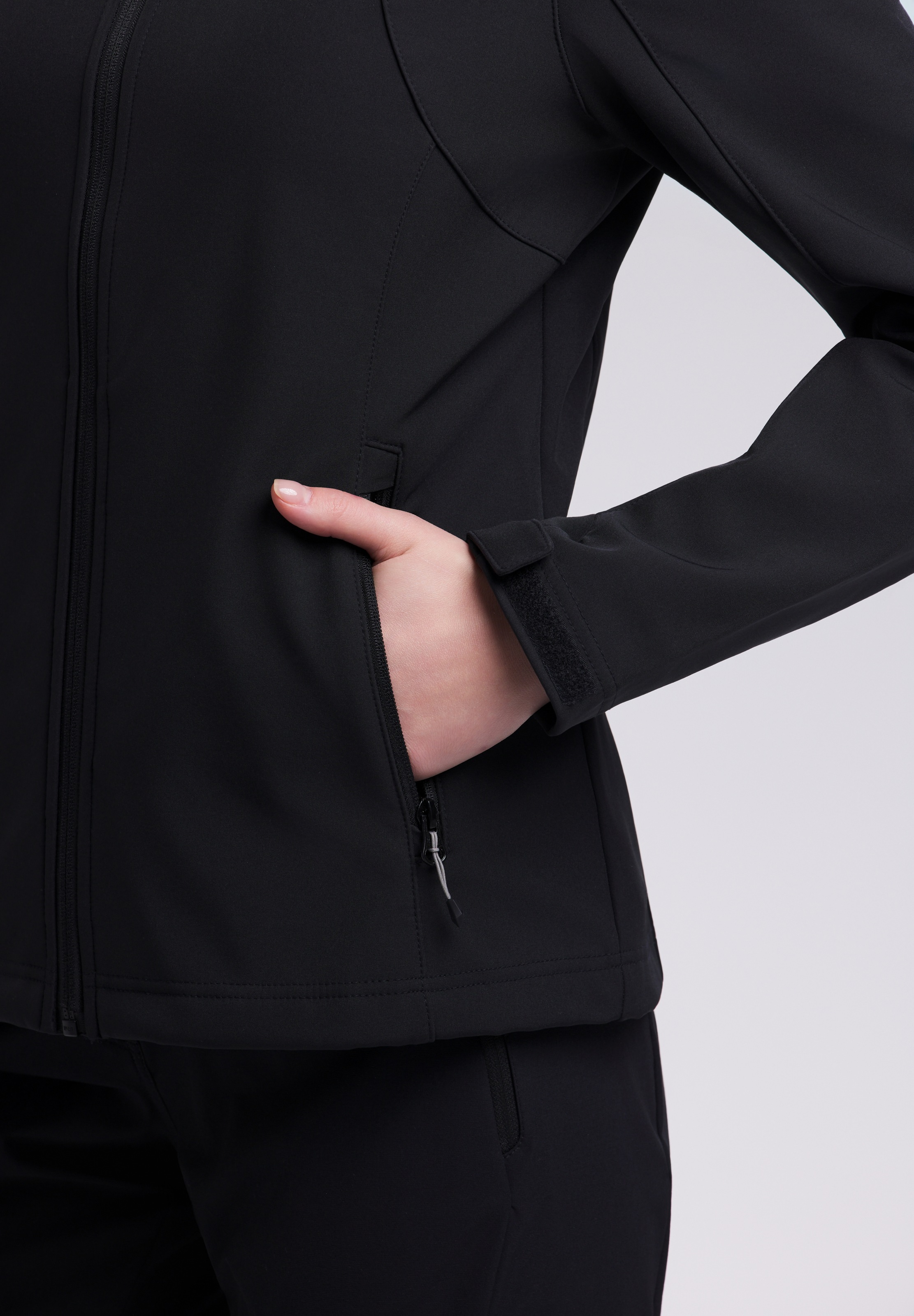 Thumbnail - Icepeak Softshelljacke "BRENHAM" mit Kapuze winddicht, wasserabweisend, atmungsaktiv, mit abnehmbarer Kapuze