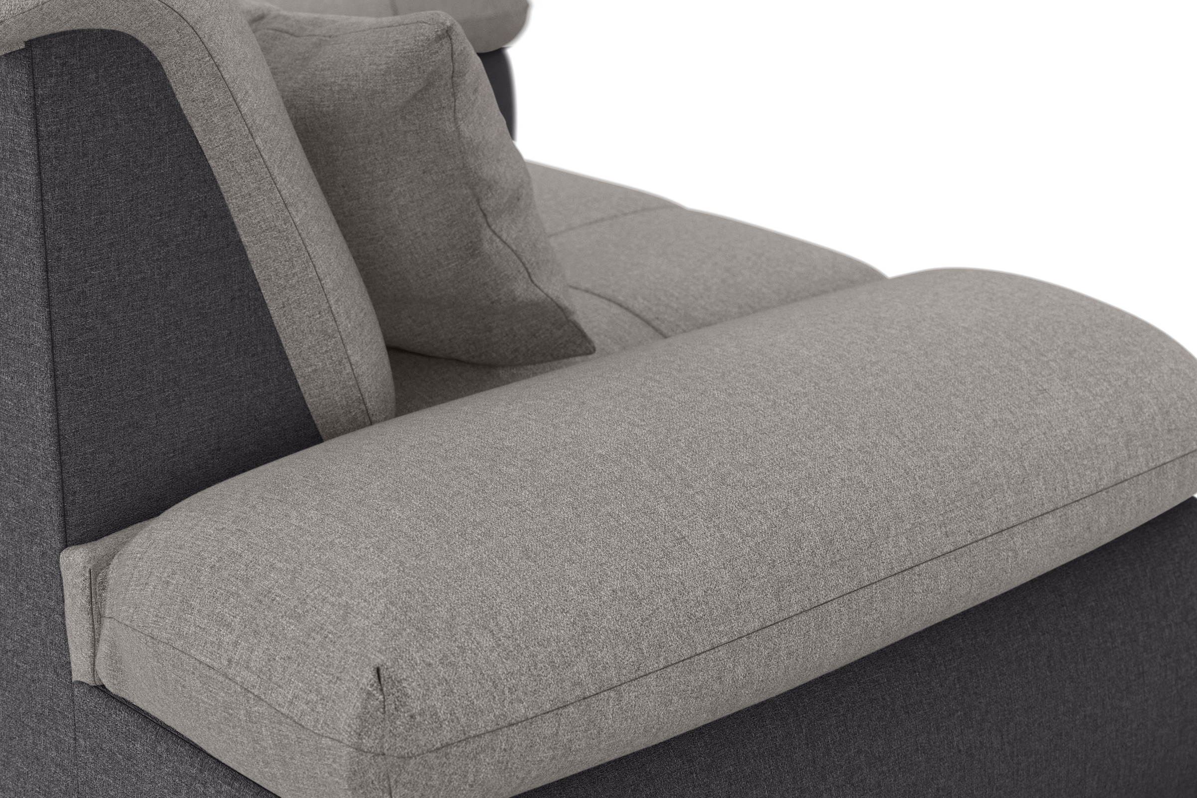 DOMO collection Ecksofa »Moric B/T/H 300/172/80 cm, auch in Cord, L-Form«, XXL-Format, wahlweise auch mit Bettfunktion und Armverstellung