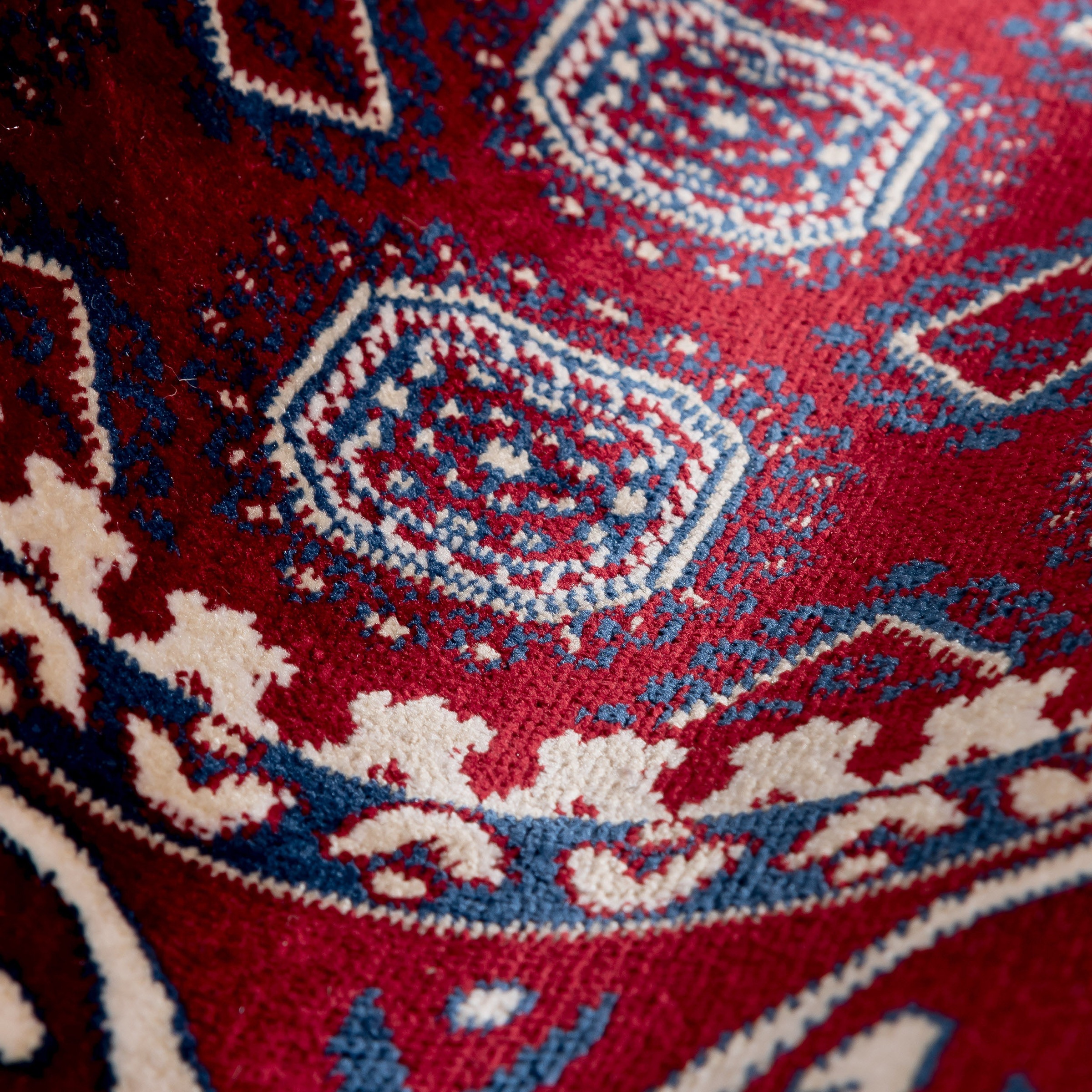 Sehrazat Teppich »Ornament 1358«, rechteckig, 10 mm Höhe, Kurzflor, Orient Ornament Optik, edler Glanz, weicher Flor