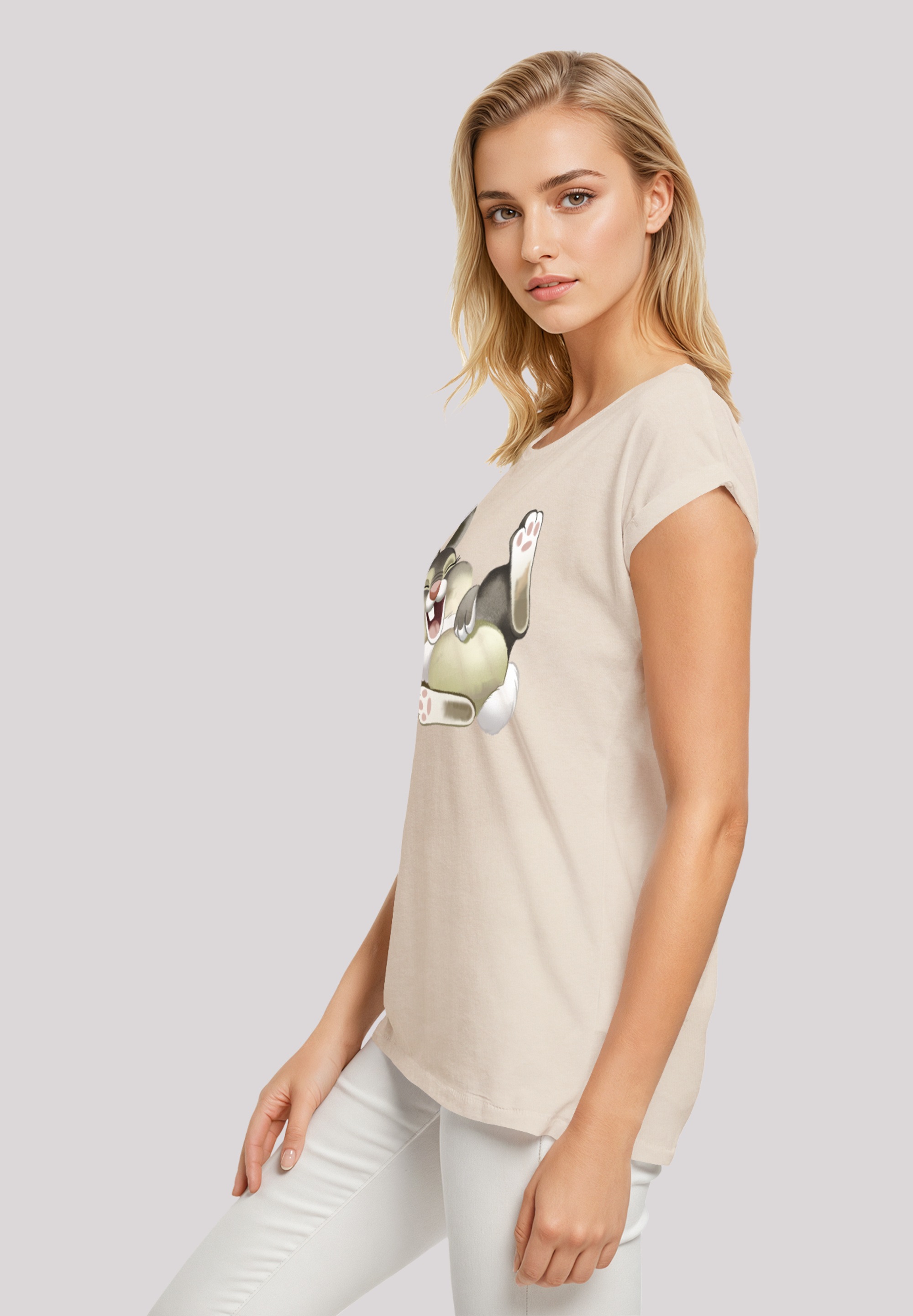 F4NT4STIC T-Shirt »Disney Bambi Thumper Cute Laughing«, Premium Qualität