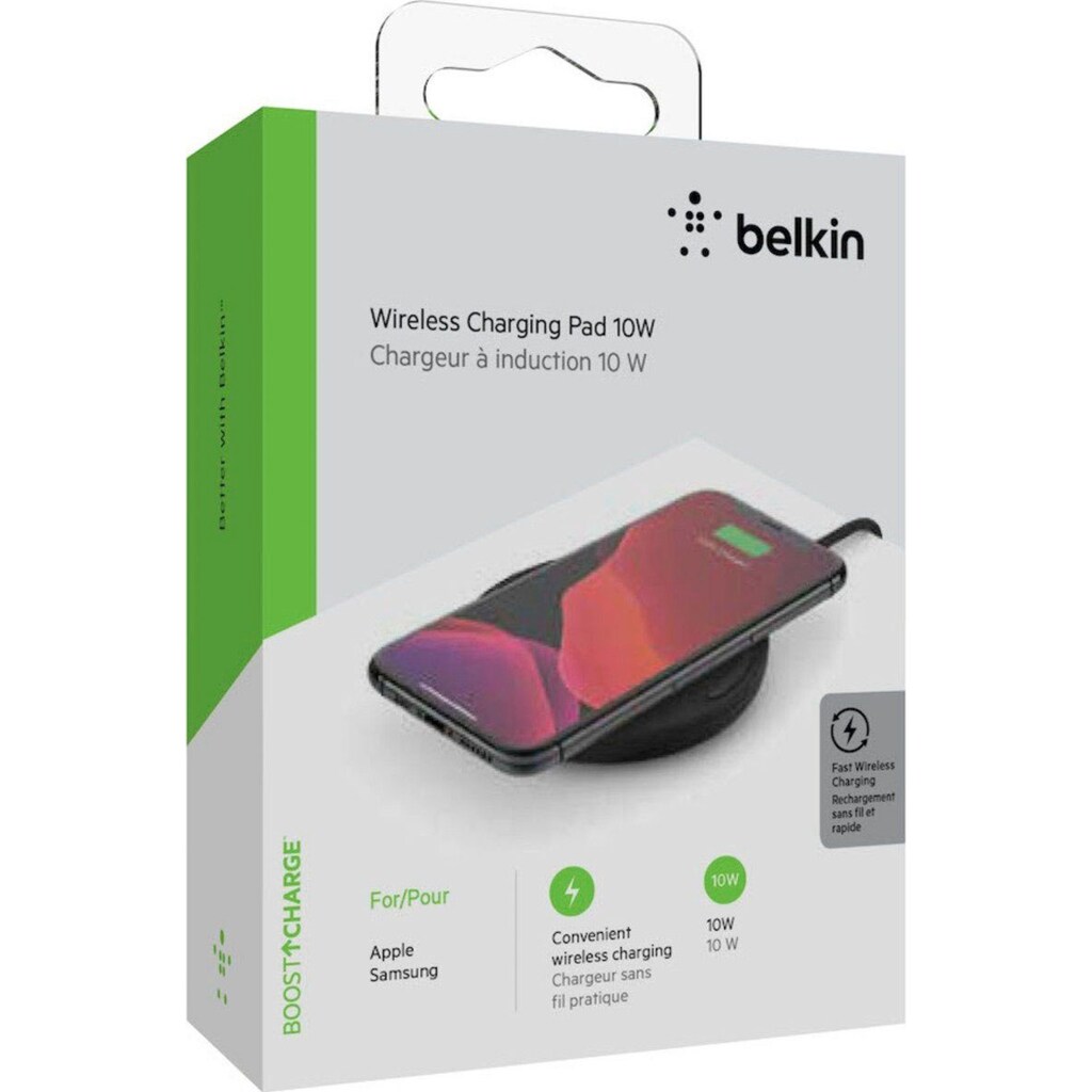 Belkin Wireless Charger »Wireless Charging Pad mit Micro-USB Kabel & NT«