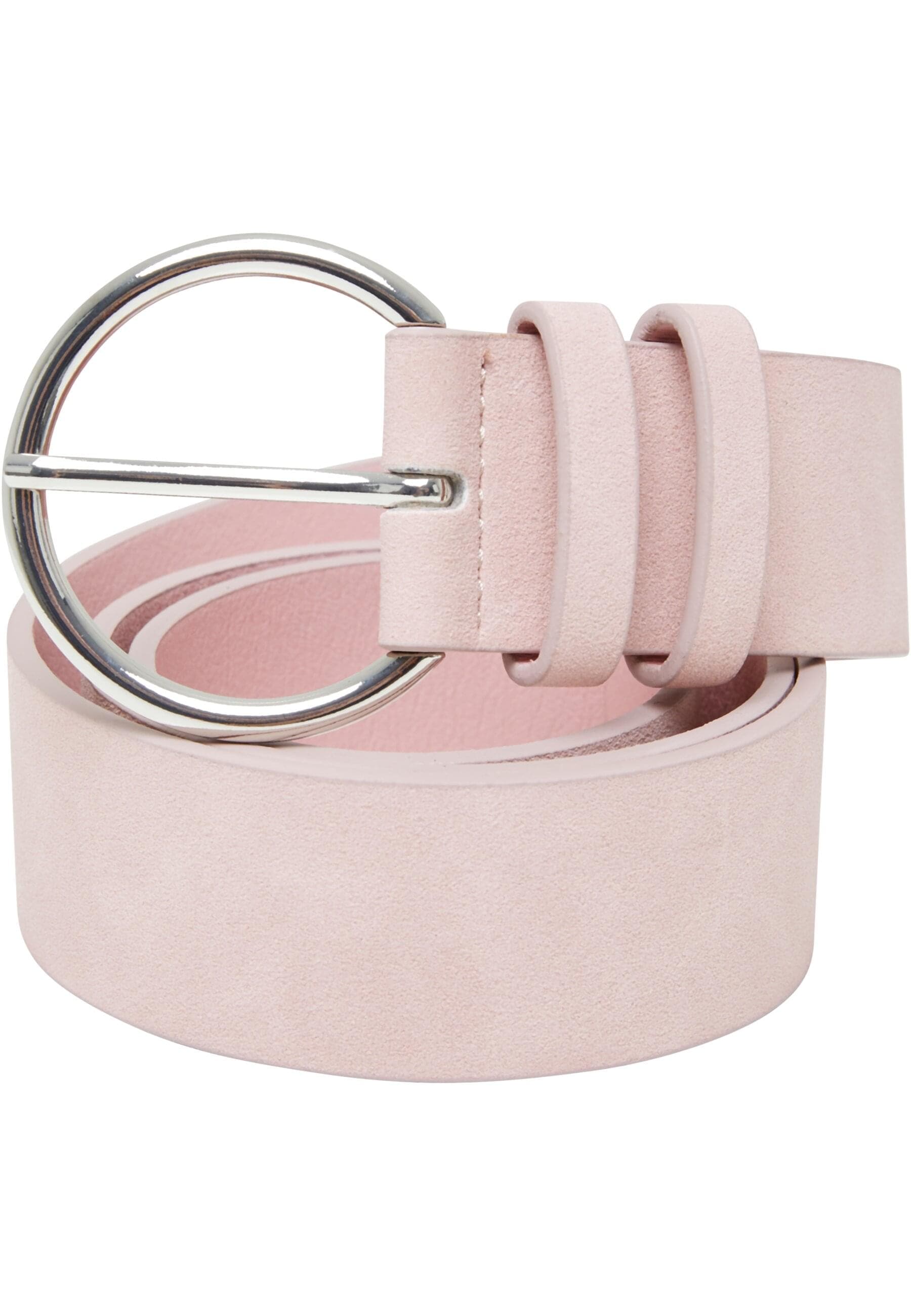 URBAN CLASSICS Synthetikgürtel "Urban Classics Unisex Basic Suede PU Belt"