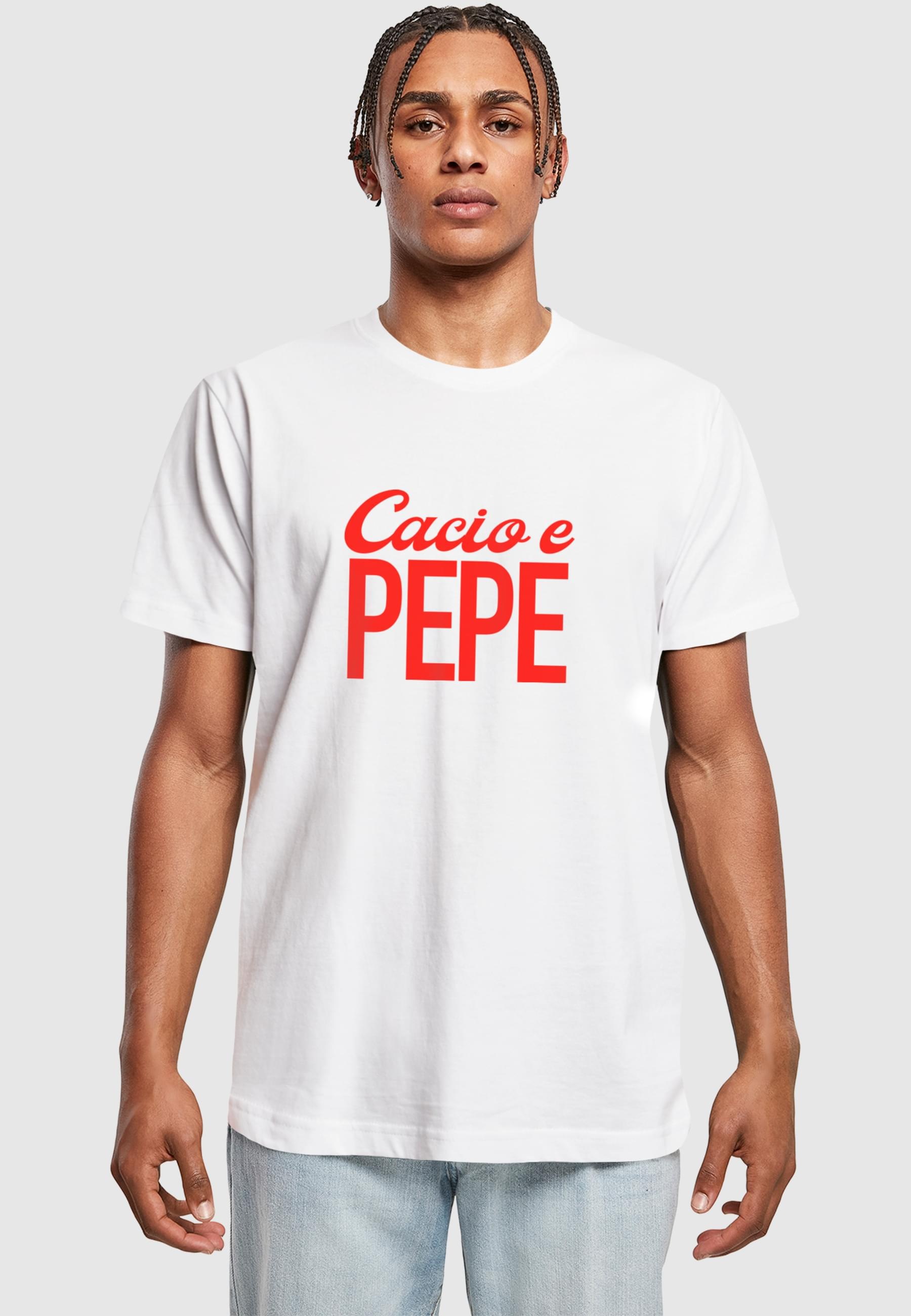 Thumbnail - MisterTee T-Shirt "MisterTee Cacio Pepe Tee" 1 Stk.