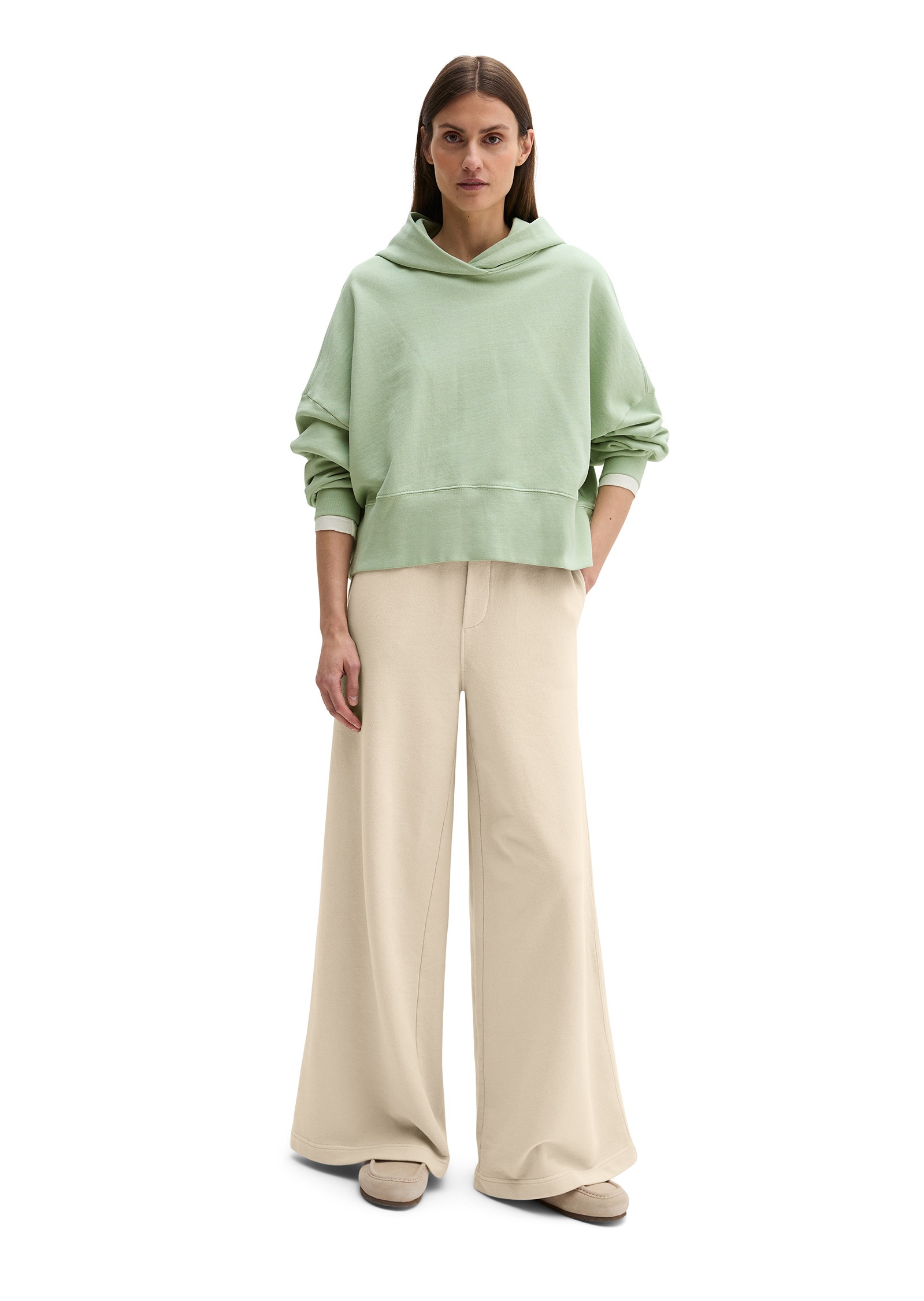 Marc O'Polo Sweatshirt »mit recycelter Baumwolle«
