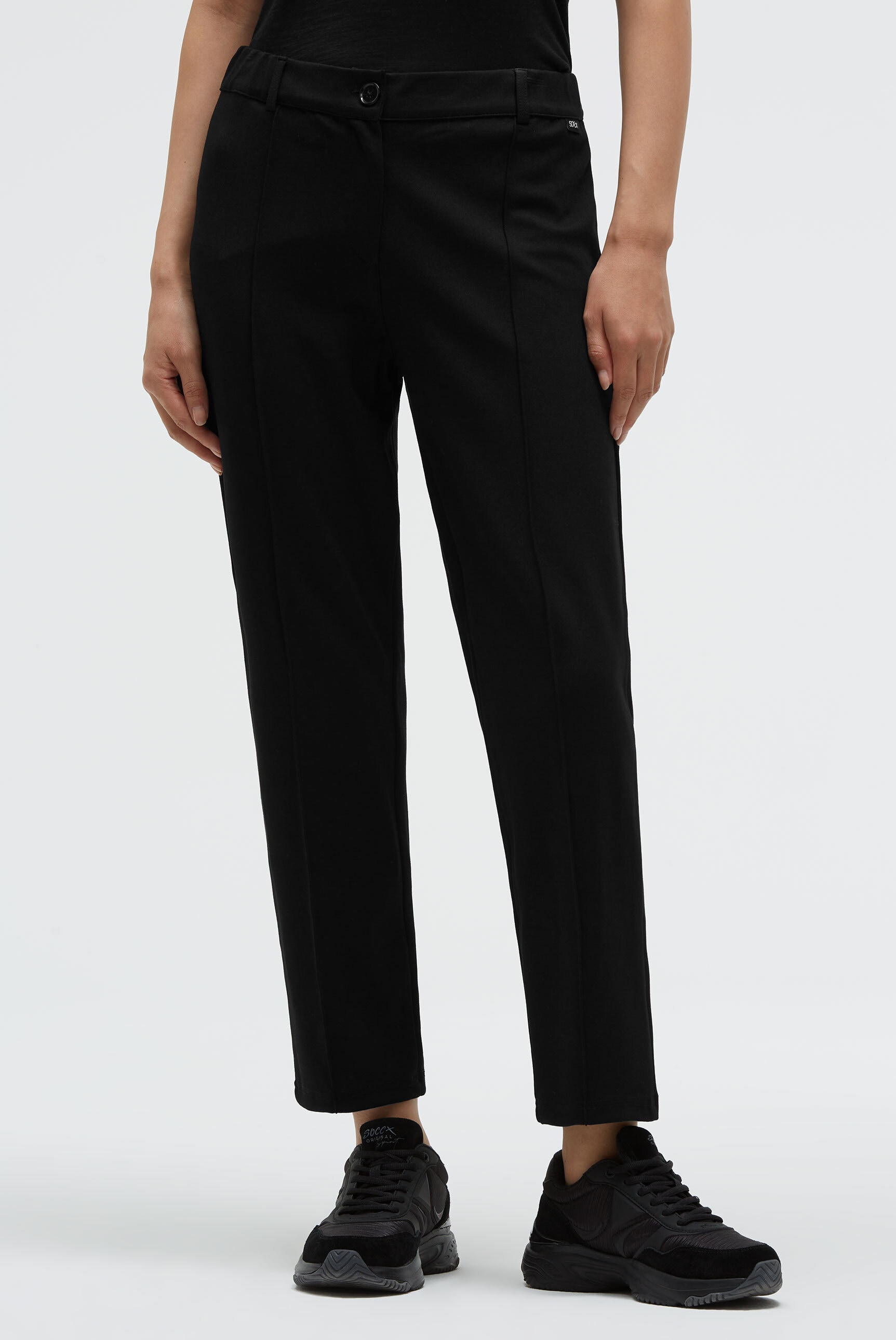 SOCCX Stoffhose mit Elastikbund günstig online kaufen