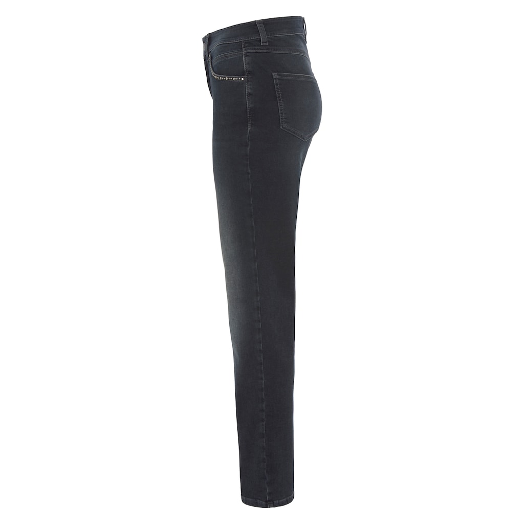 MAC Stretch-Jeans »Melanie-Glam«, Nietenbesatz an den Taschen