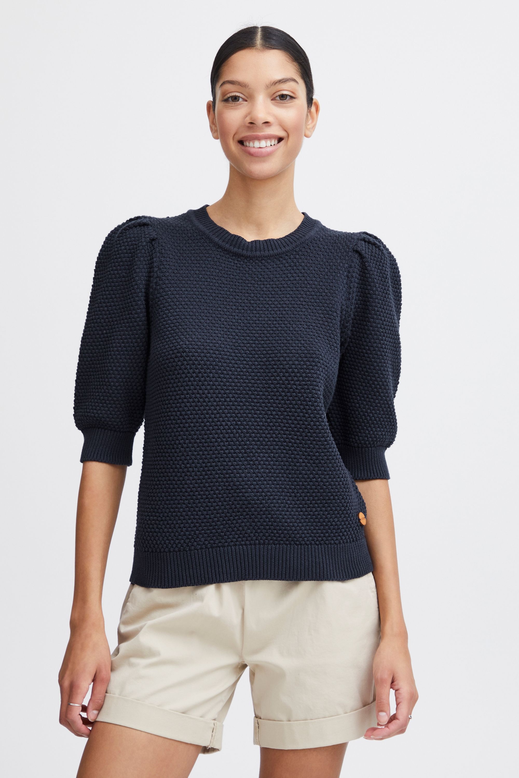 OXMO Strickfleece-Pullover »Strickpullover OXMicha«