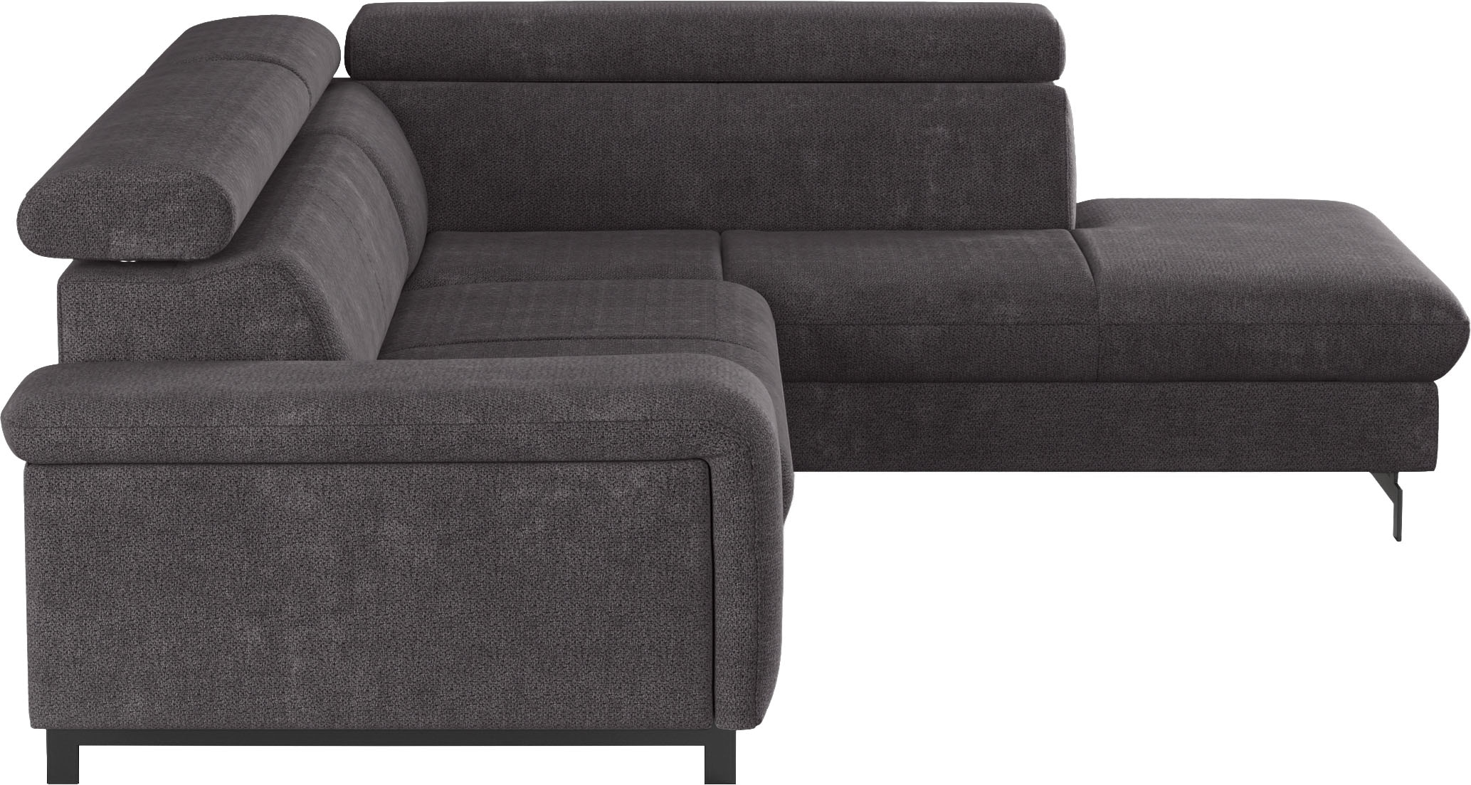 COTTA Ecksofa »Emma L-Form«, mit Kopfteilverstellung, wahlweise mit Bettfunktion & Bettkasten