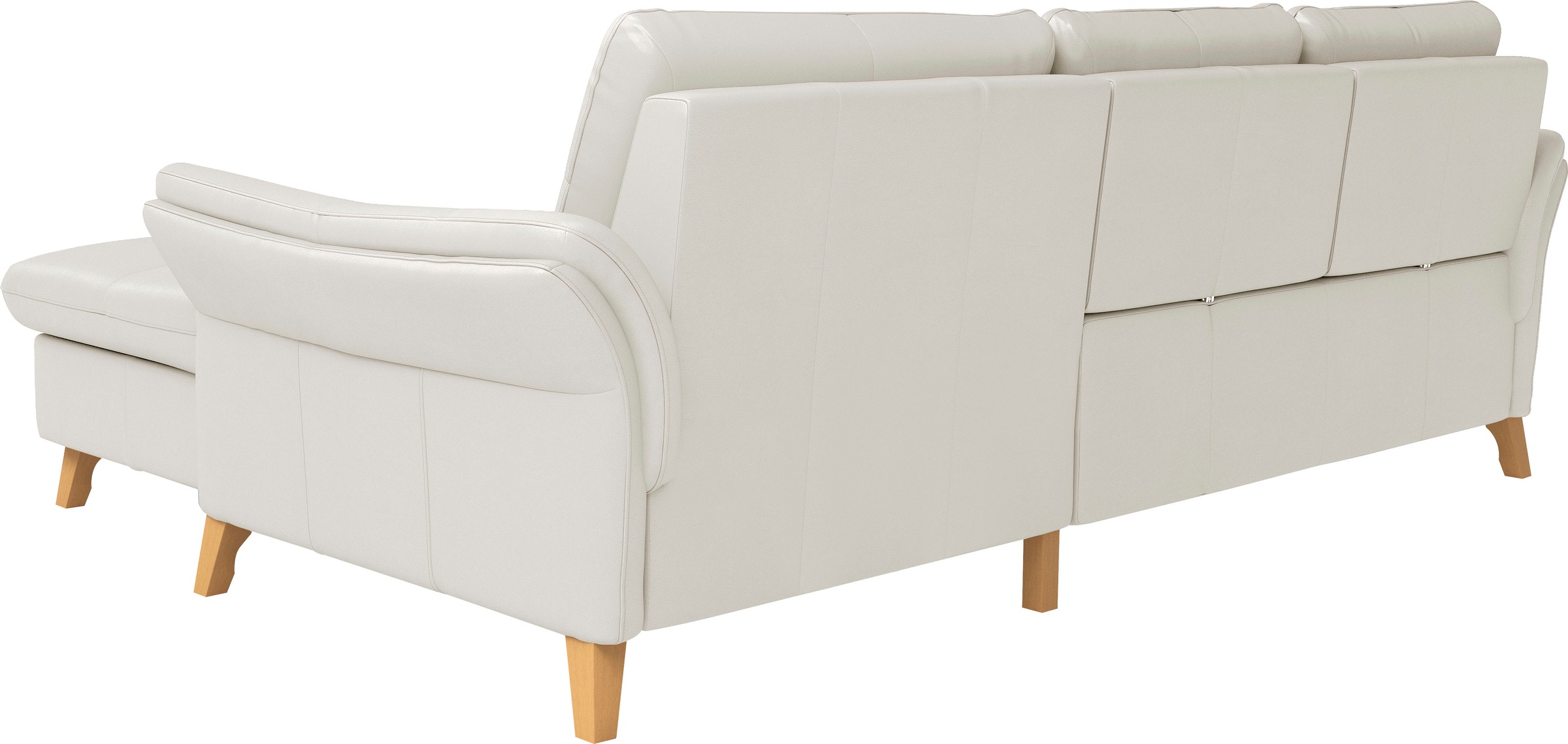 sit&more Ecksofa »Göteborg«, Sitztiefenverstellung und Federkern, wahlweise mit Bettfunktion