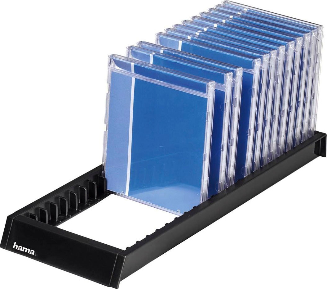 Hama CD-Hülle »CD-Flipper 22, Schwarz, CD Regal, Archivierung«