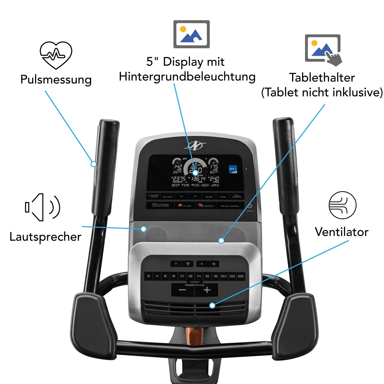 NordicTrack Heimtrainer »GX 4.4 Pro«