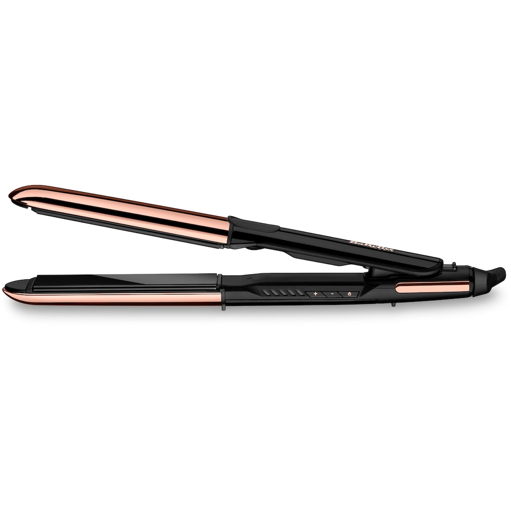 BaByliss Glätteisen »ST482E Straight & Curl Brilliance«, Titan-Beschichtung