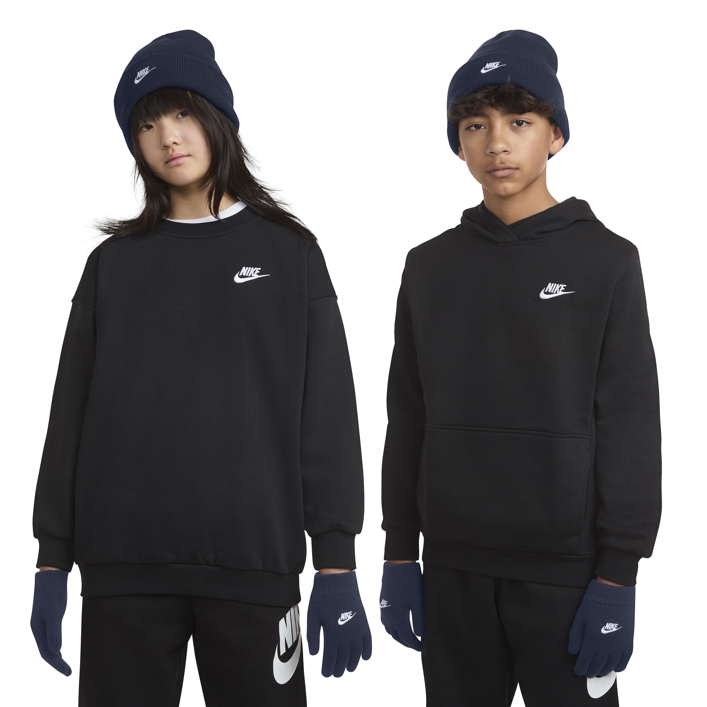 Nike Sportswear Beanie »und Handschuhe Set NAN FUTURA BEANIE/GLOVE SET« Set, 2 Stk. tlg. für Kinder
