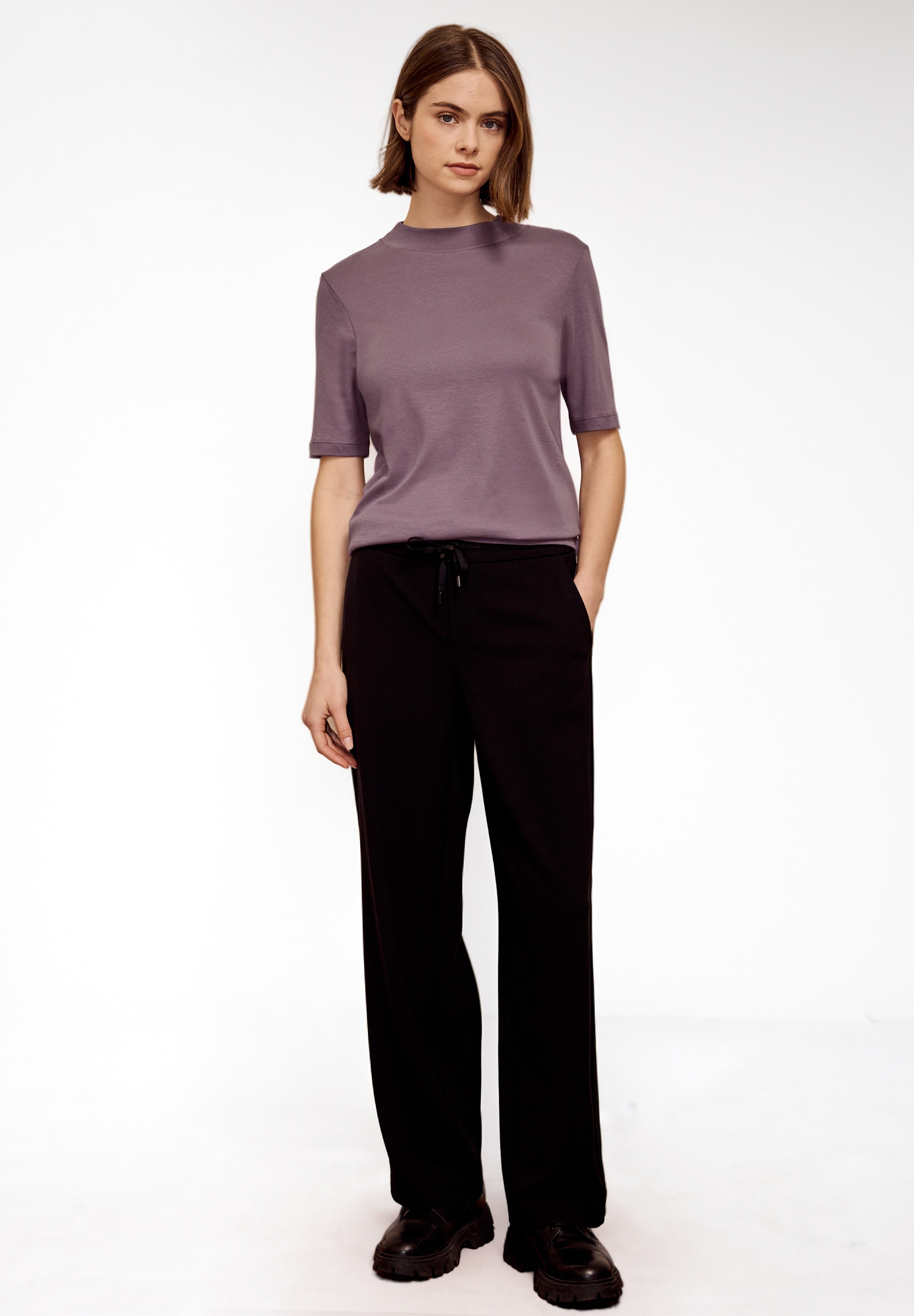 STREET ONE STUDIO Rollkragenshirt mit Turtleneck