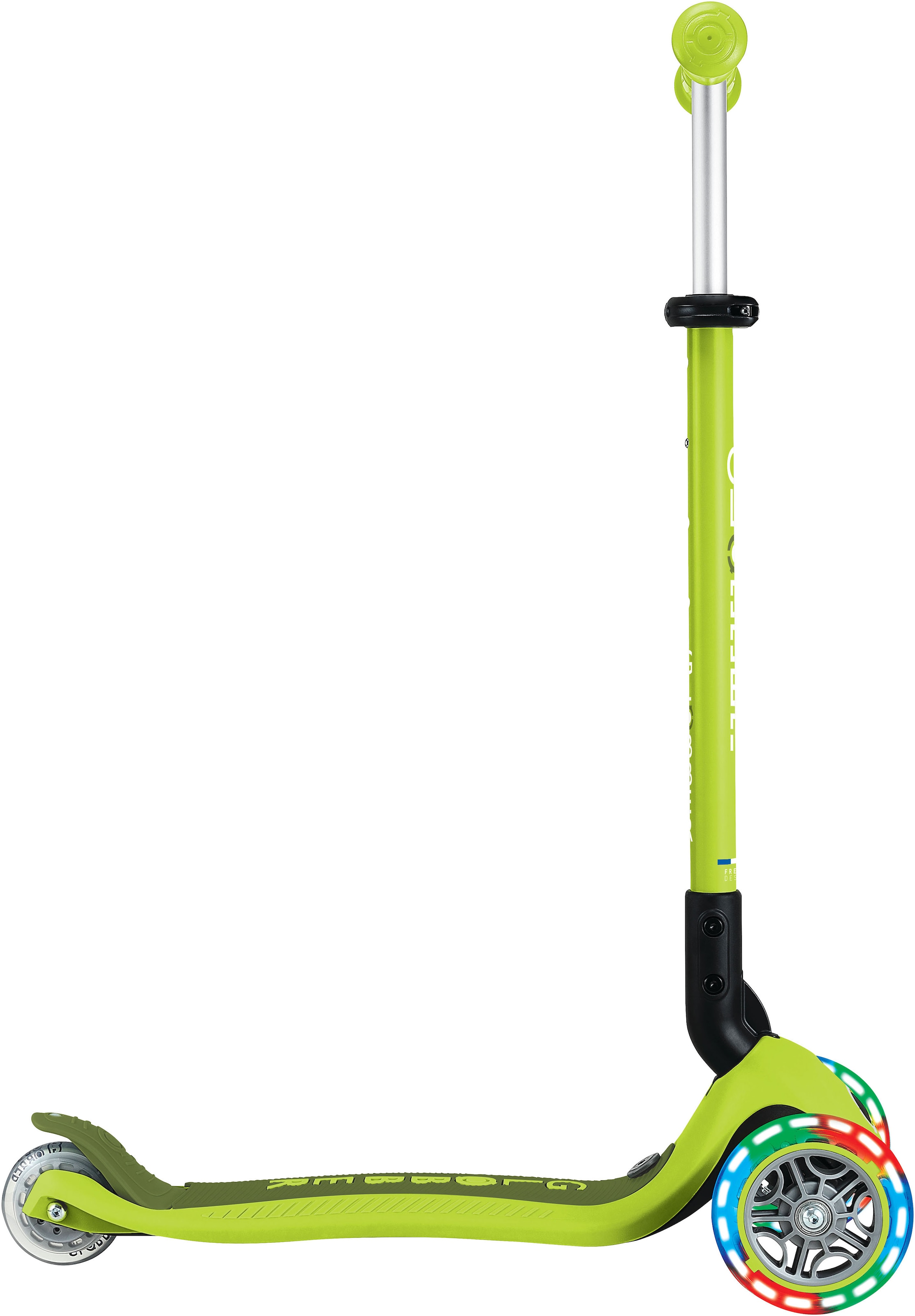 Globber Tretroller »GO-UP ACTIVE LIGHTS mit Leuchtrollen«