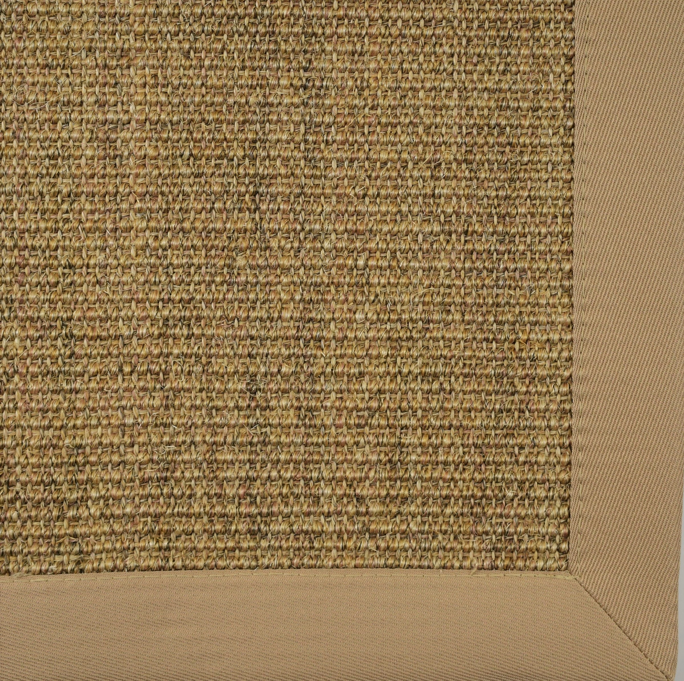 Home affaire Sisalteppich »Arradon«, rechteckig, 5 mm Höhe, Bordürenteppich, Flachgewebe, reines Sisal, leicht meliert