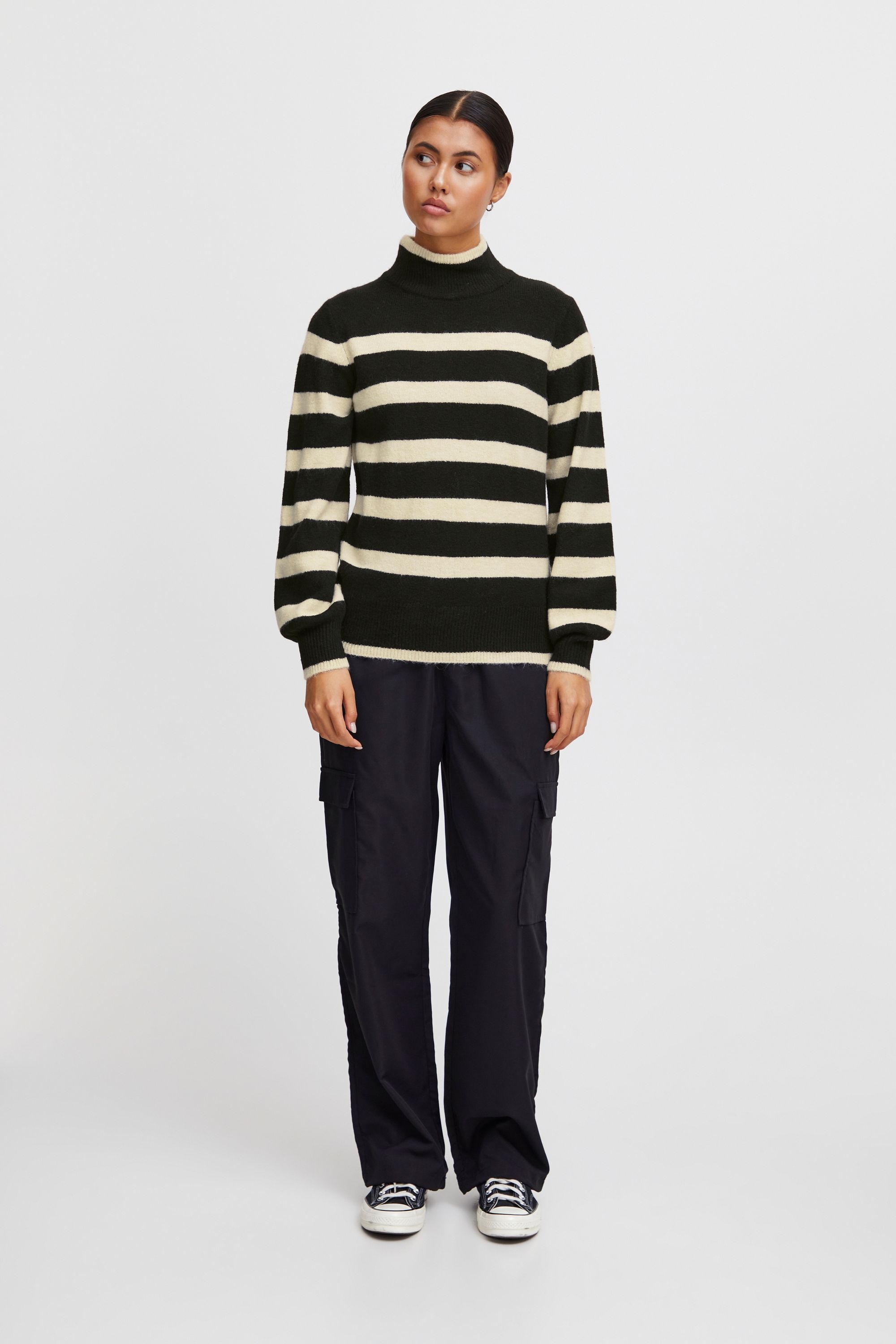 Ichi Rollkragenpullover »Rollkragenpullover IHEDEN«